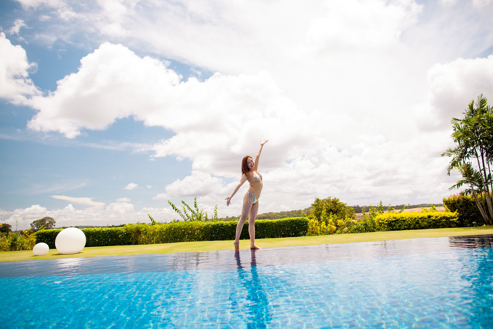 山中真由美《泳装+浴室沐浴》-图25