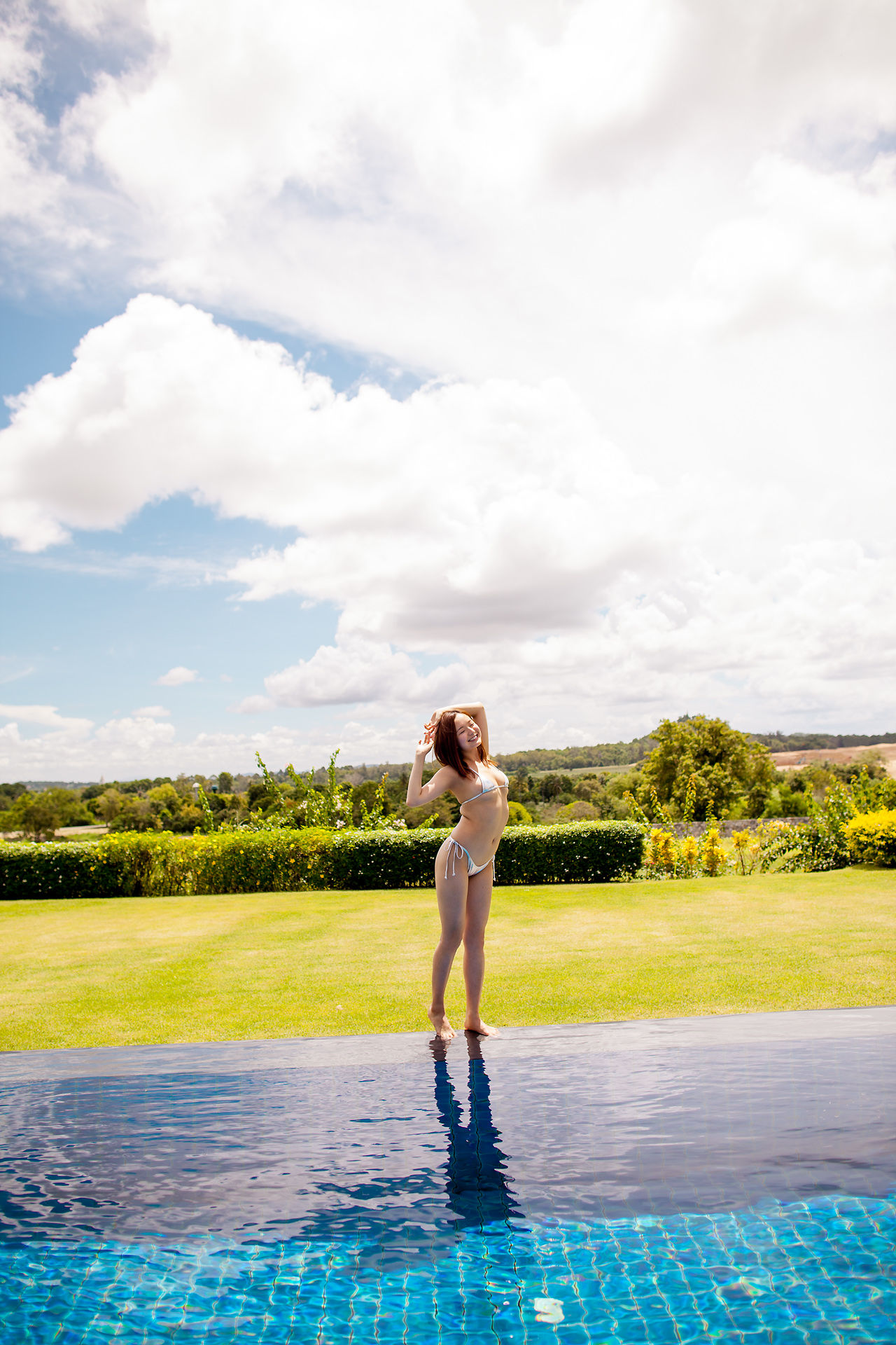 山中真由美《泳装+浴室沐浴》-图26