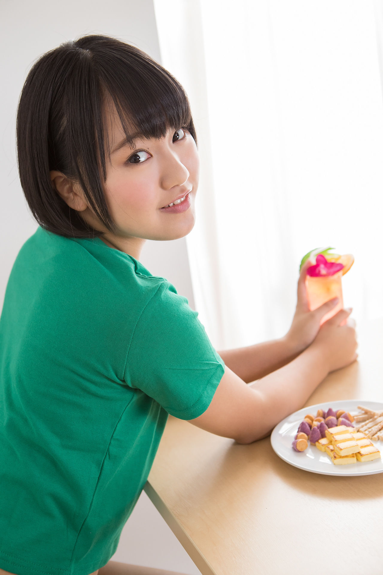 Anju Kouzuki 香月杏珠《T恤少女》-图22