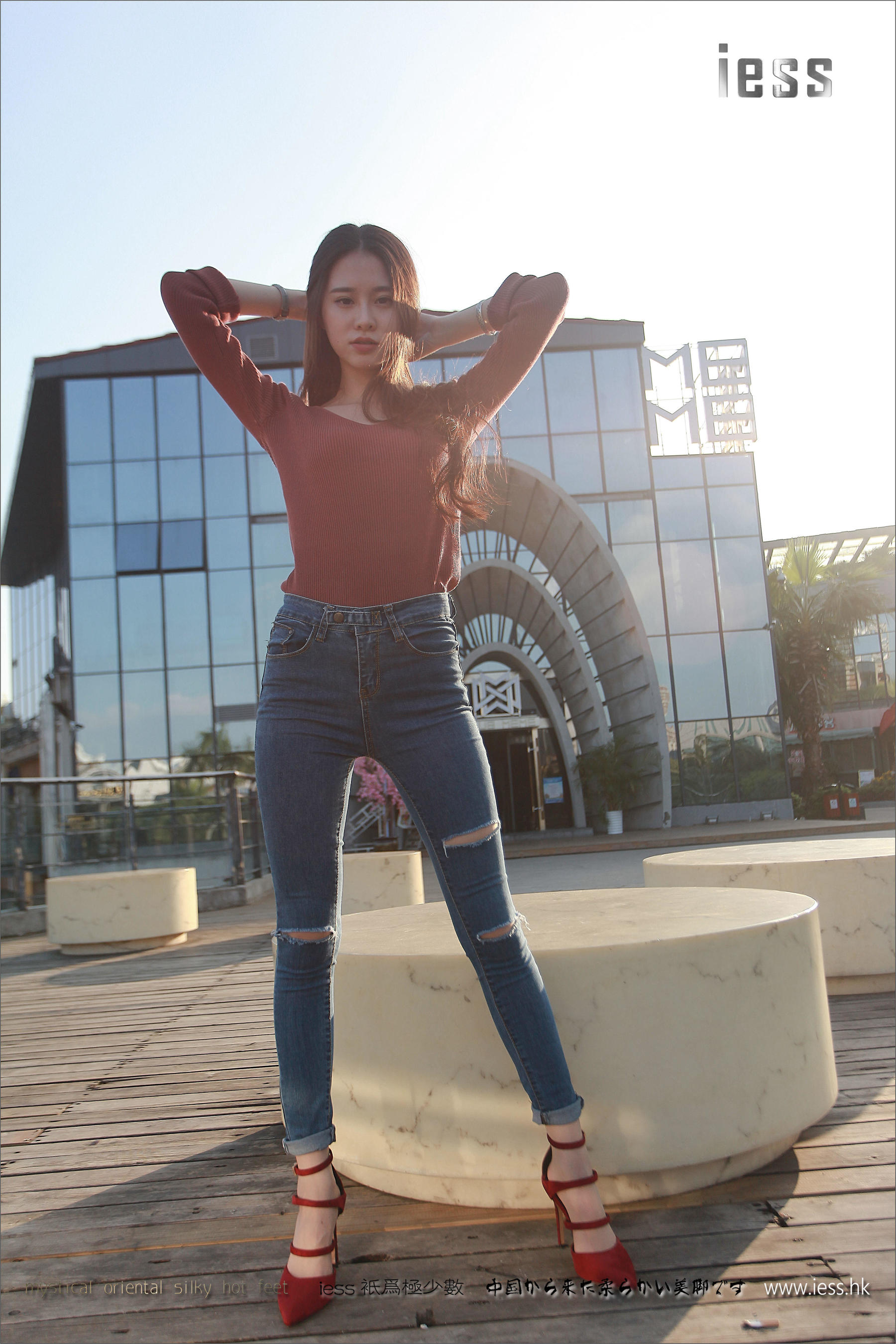 丝足便当102 佳爷 《仙女牌牛仔裤与高跟肉丝》-图73