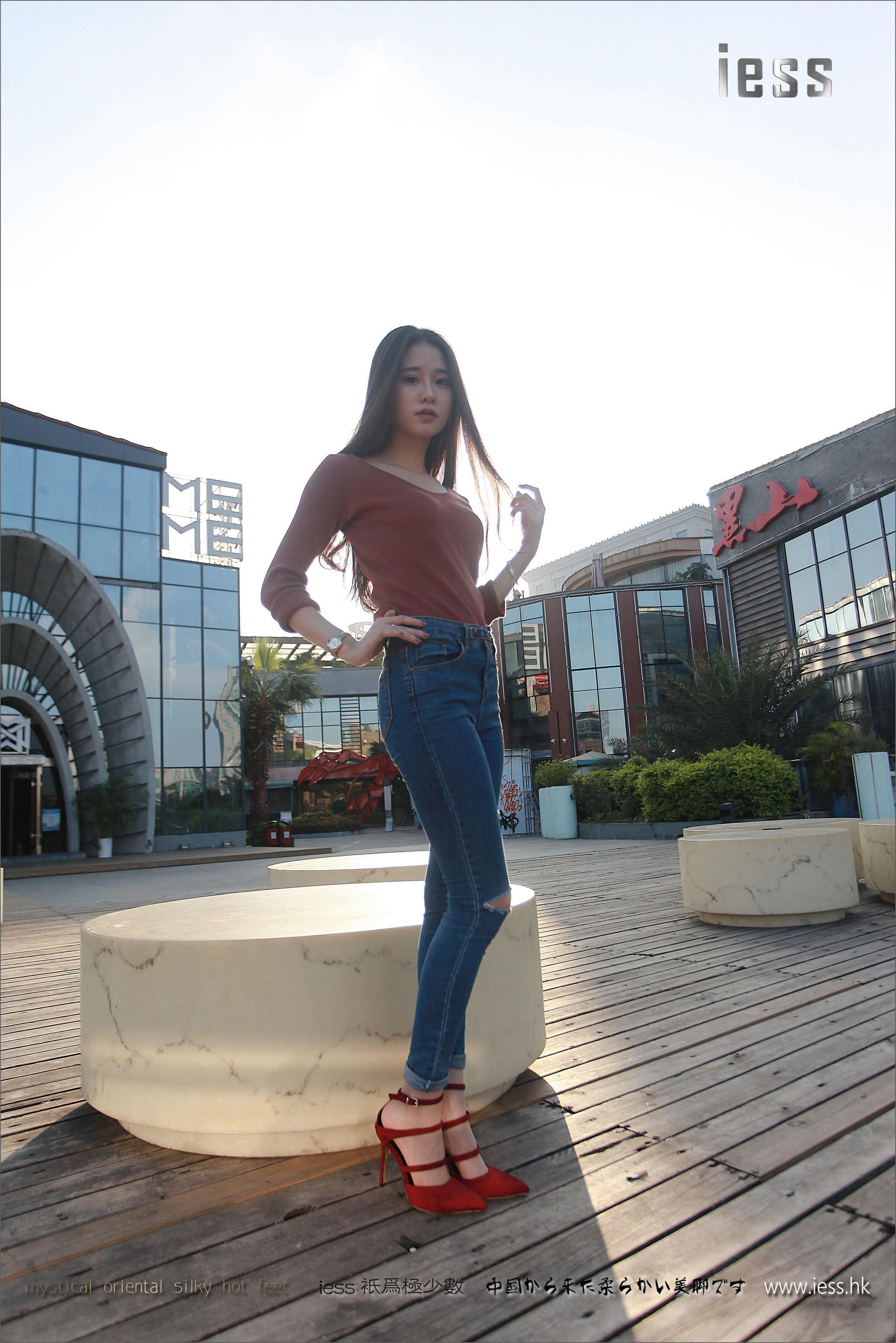 丝足便当102 佳爷 《仙女牌牛仔裤与高跟肉丝》-图75