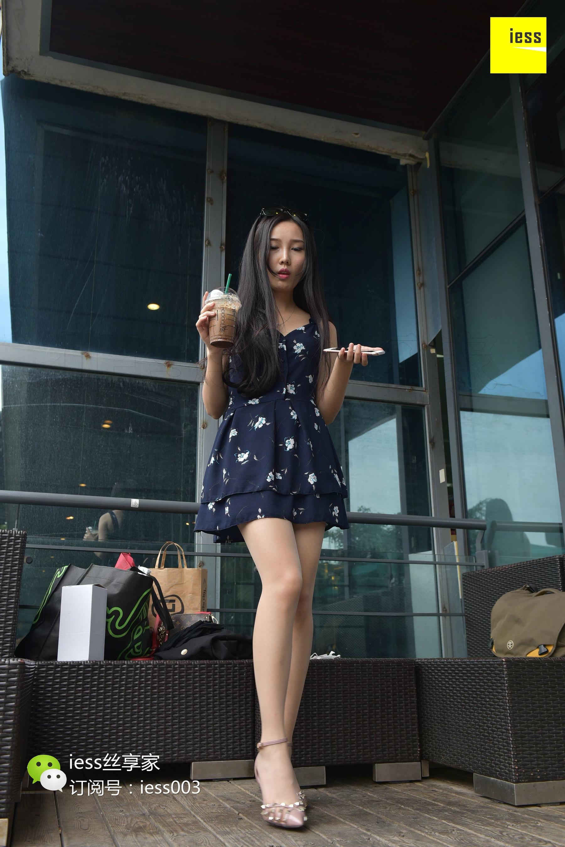丝享家038 欣欣 《在星巴克晒太阳的姑娘Ⅱ》-图18