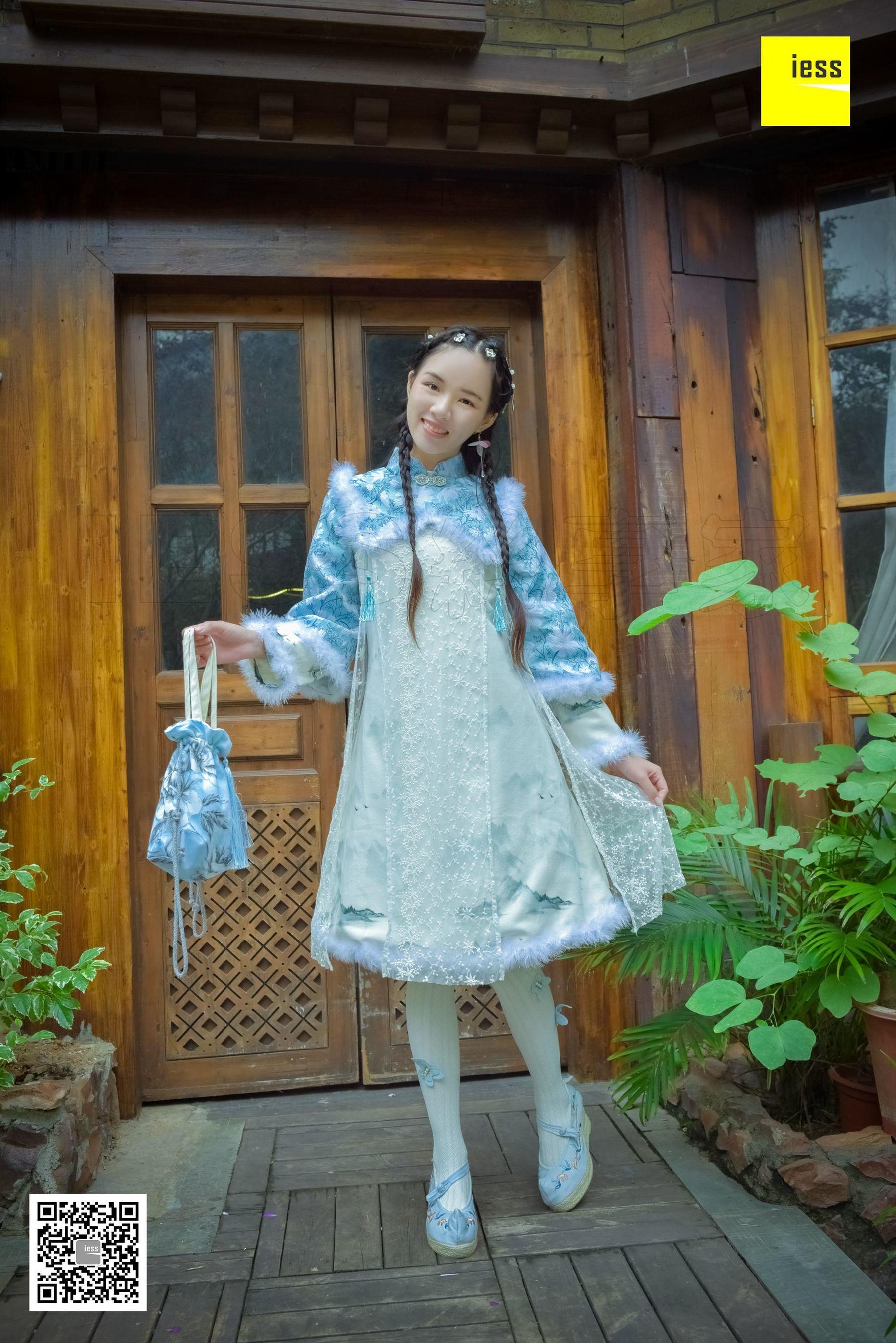 丝享家122 木木 《汉服绣花鞋白色袜》-图11