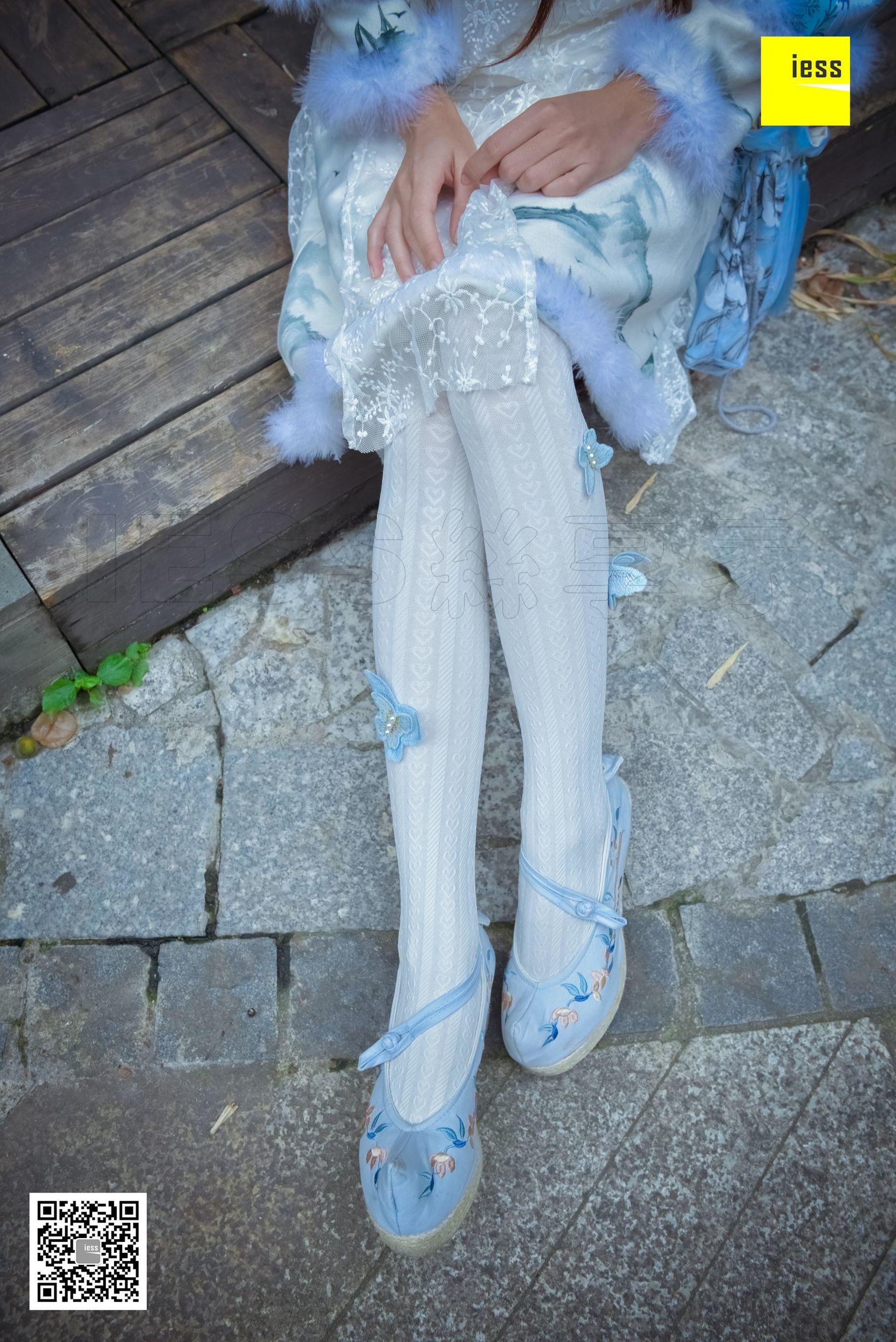丝享家122 木木 《汉服绣花鞋白色袜》-图16