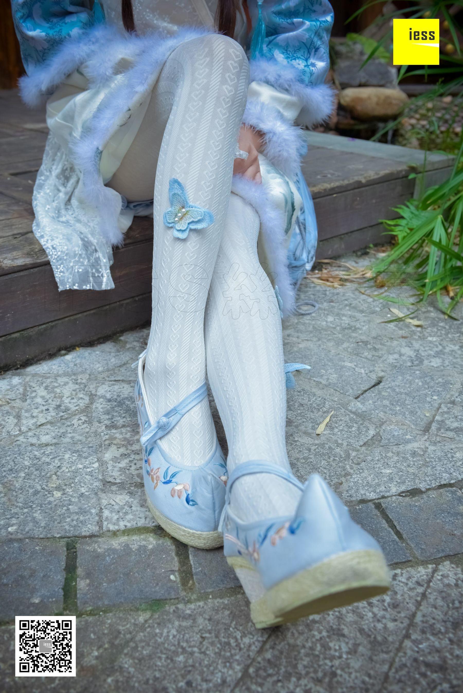 丝享家122 木木 《汉服绣花鞋白色袜》-图19