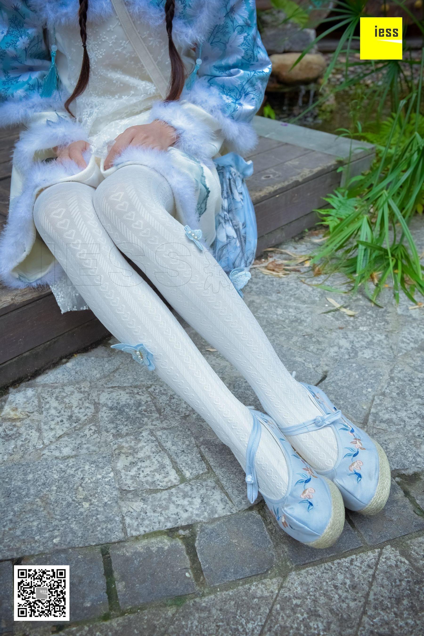 丝享家122 木木 《汉服绣花鞋白色袜》-图21
