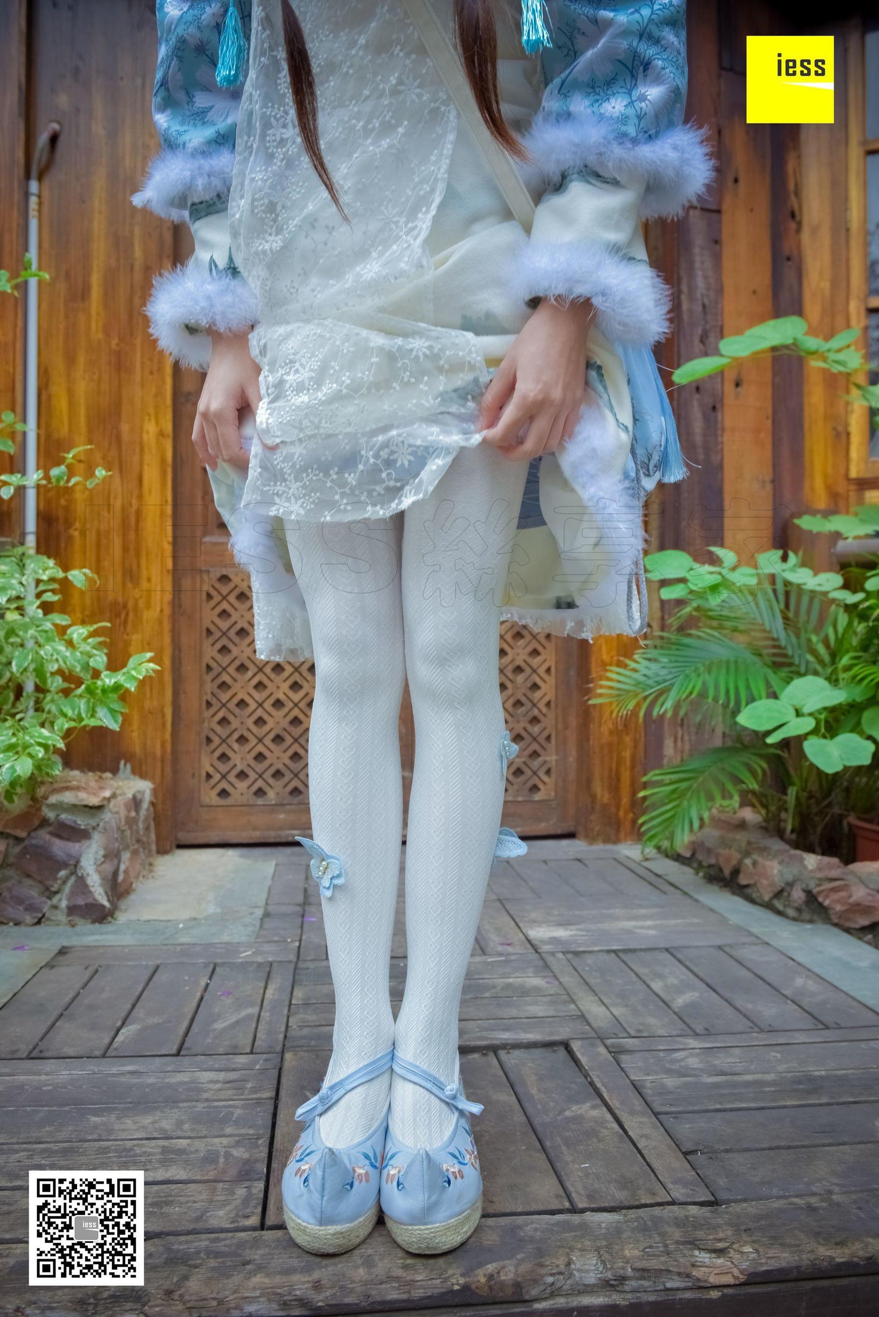 丝享家122 木木 《汉服绣花鞋白色袜》-图22