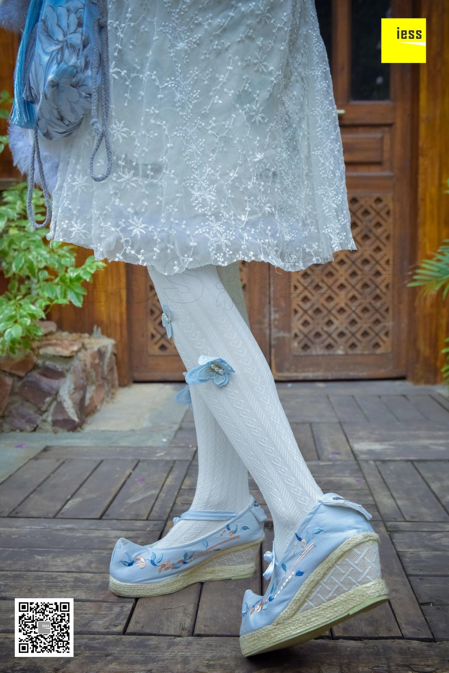 丝享家122 木木 《汉服绣花鞋白色袜》-图27