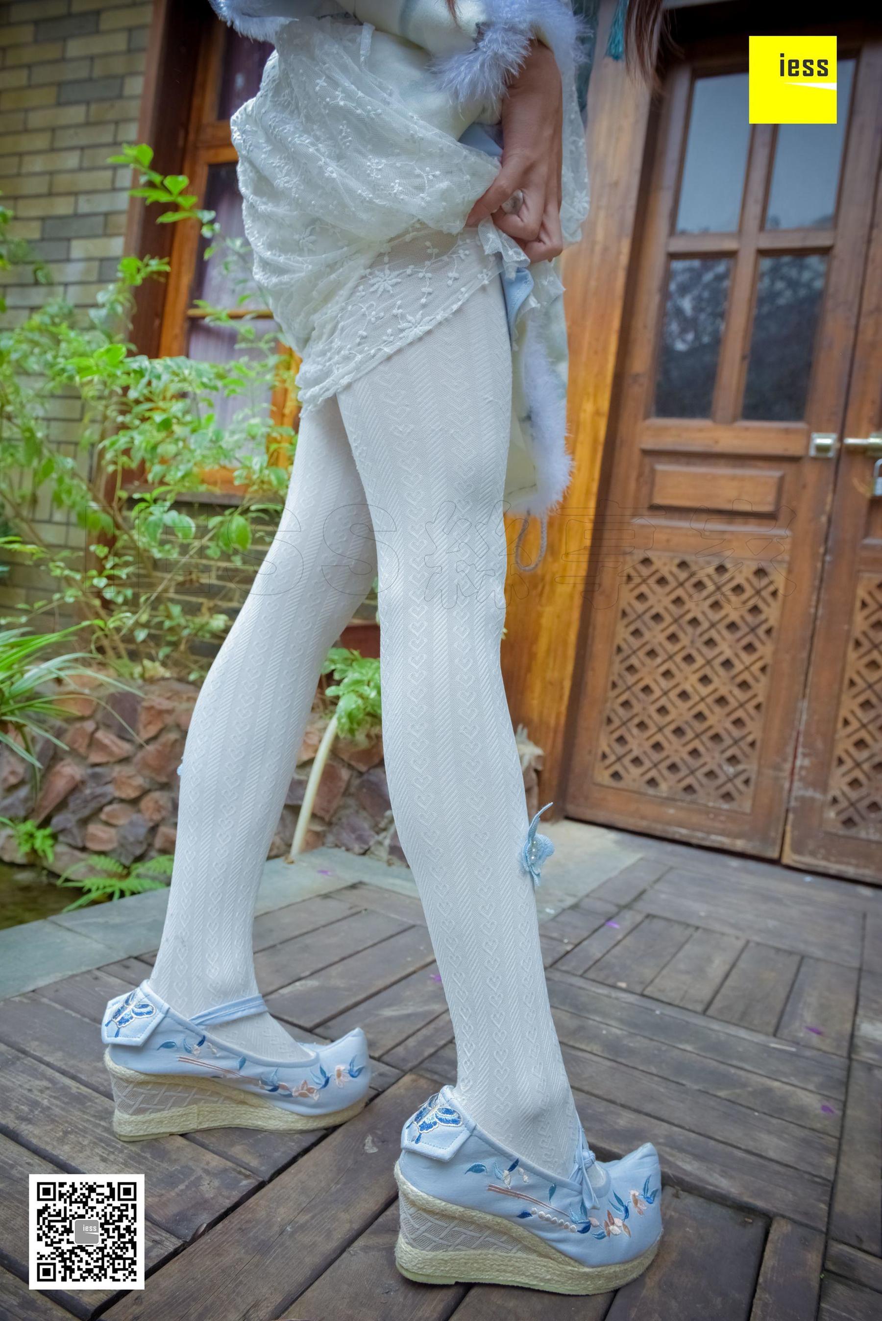 丝享家122 木木 《汉服绣花鞋白色袜》-图30