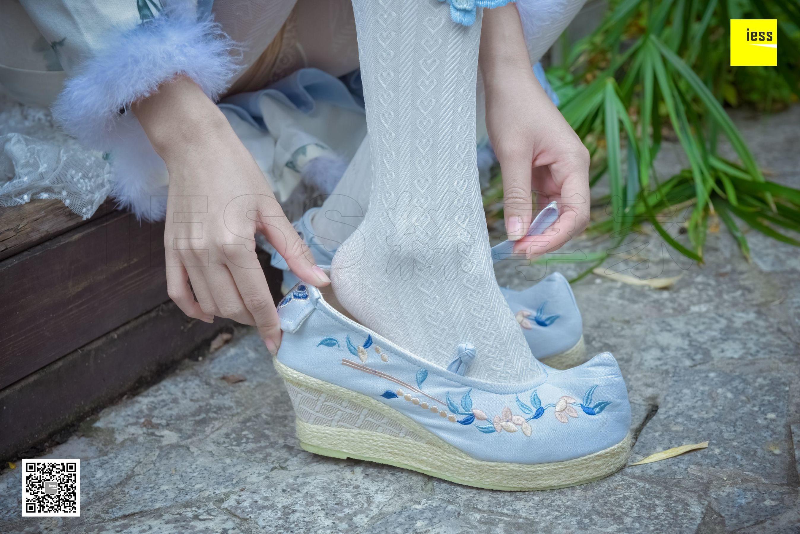 丝享家122 木木 《汉服绣花鞋白色袜》-图40