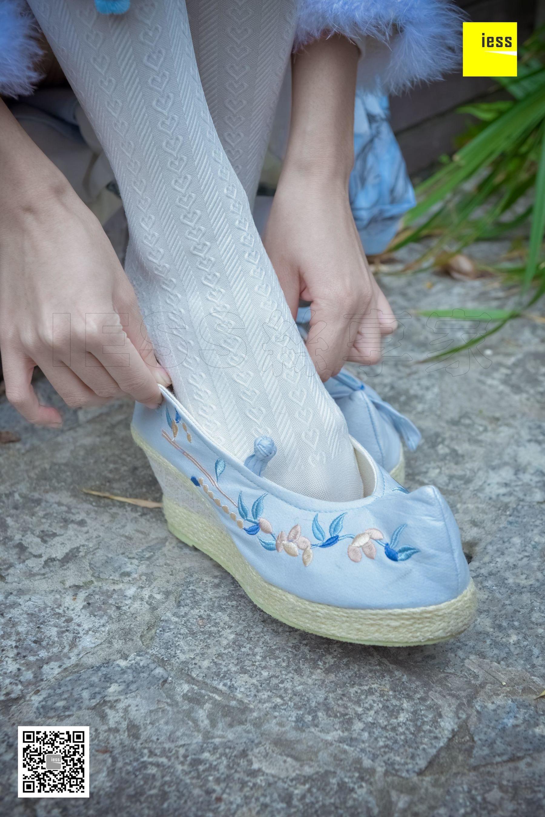 丝享家122 木木 《汉服绣花鞋白色袜》-图42
