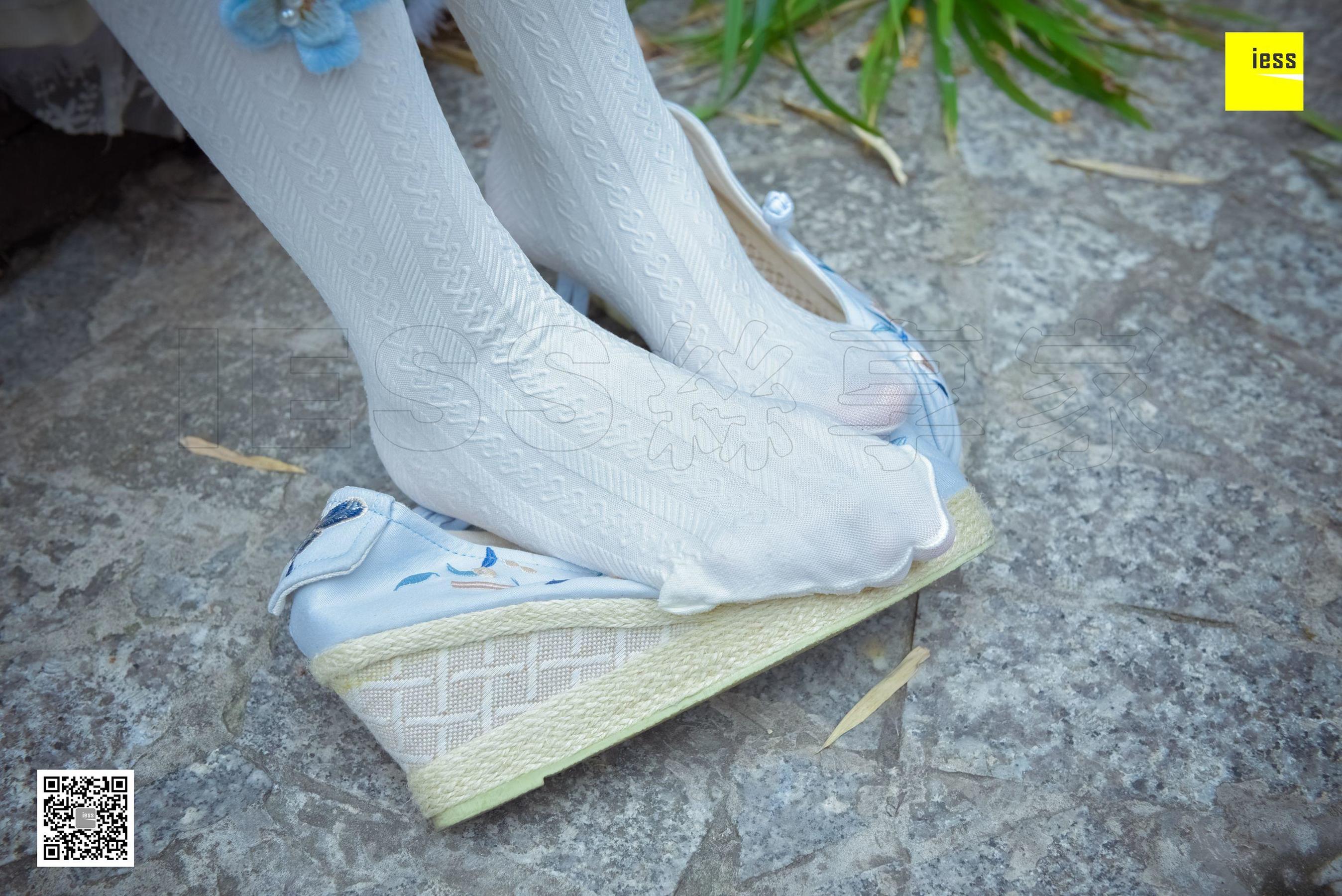 丝享家122 木木 《汉服绣花鞋白色袜》-图54