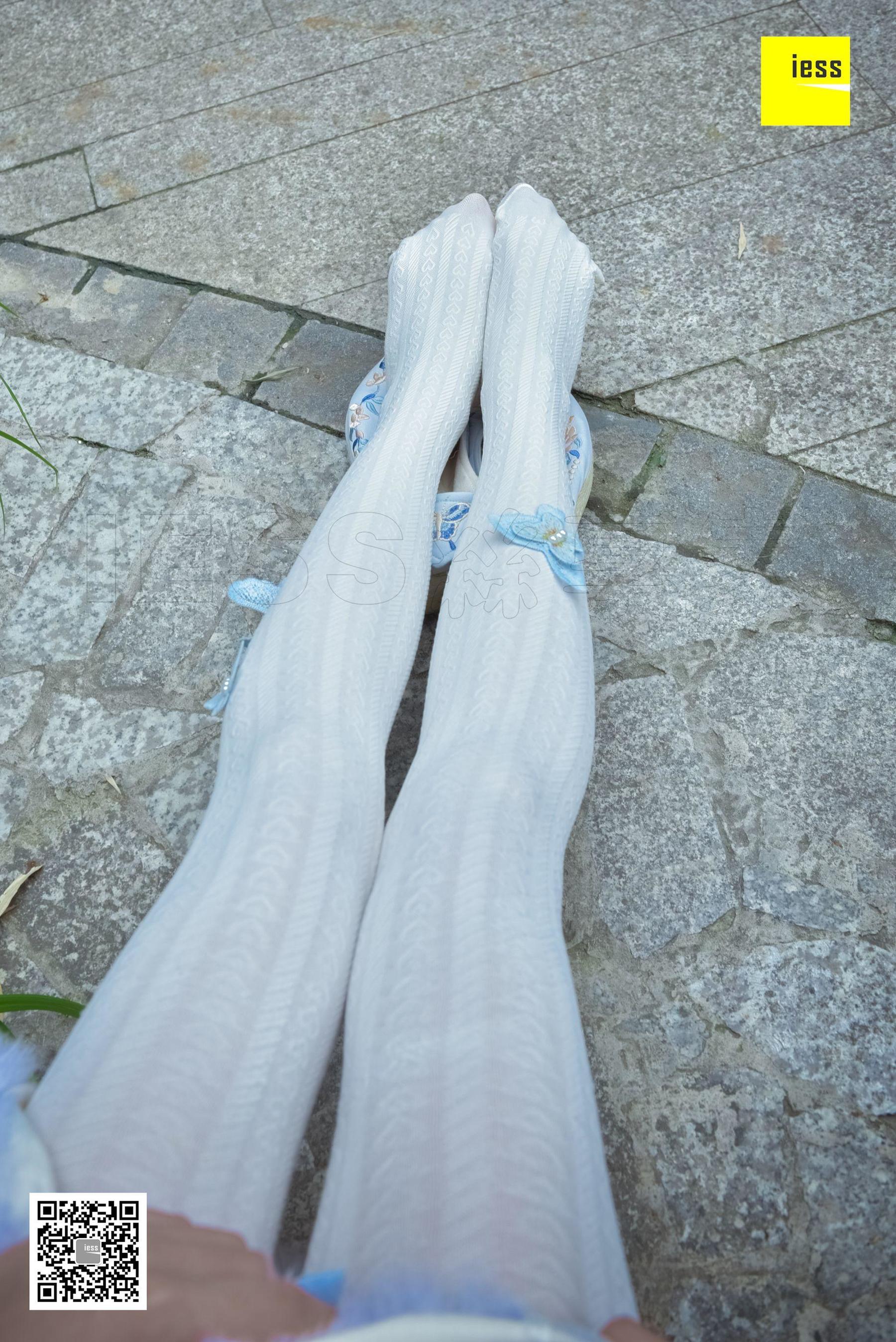 丝享家122 木木 《汉服绣花鞋白色袜》-图62