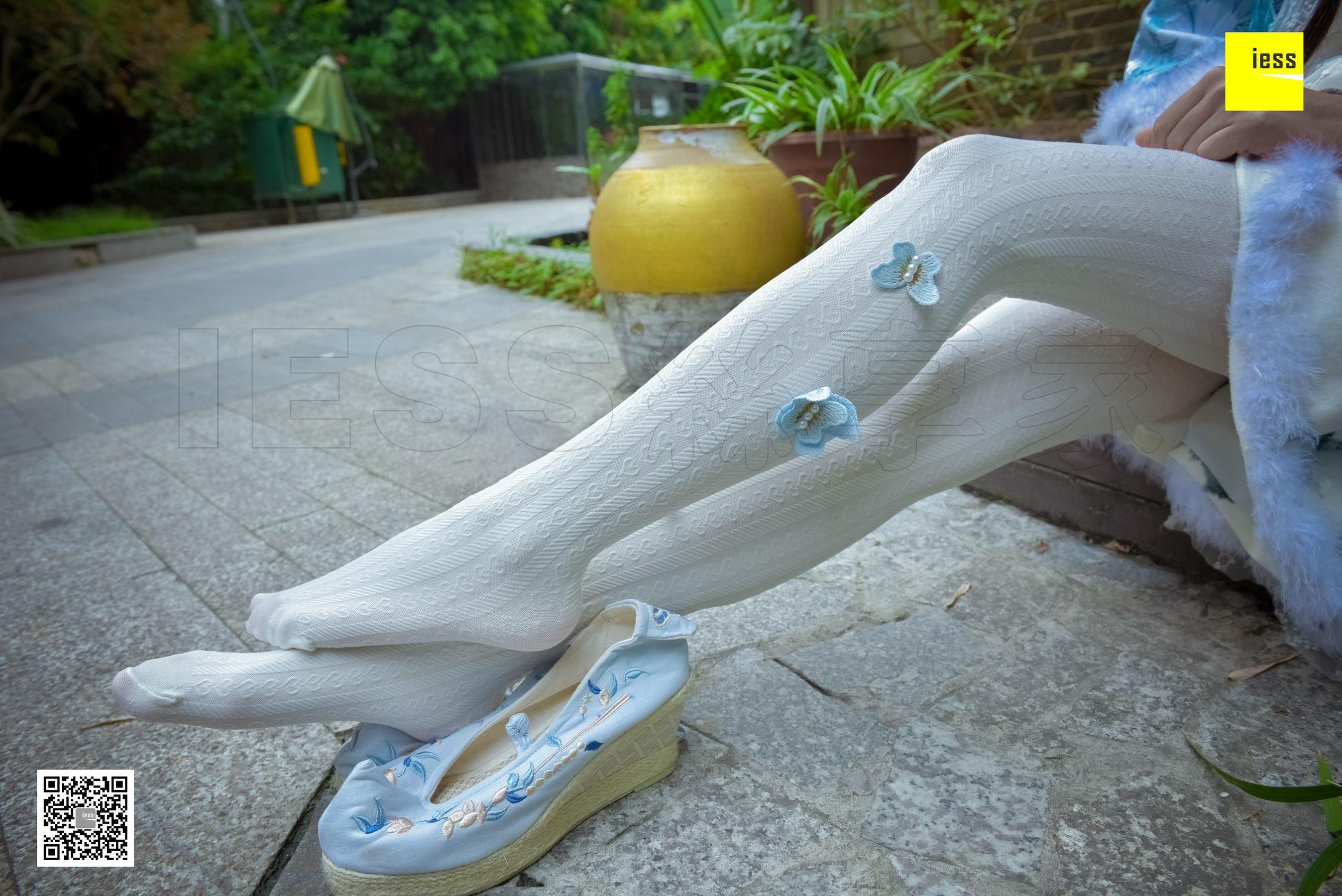 丝享家122 木木 《汉服绣花鞋白色袜》-图72