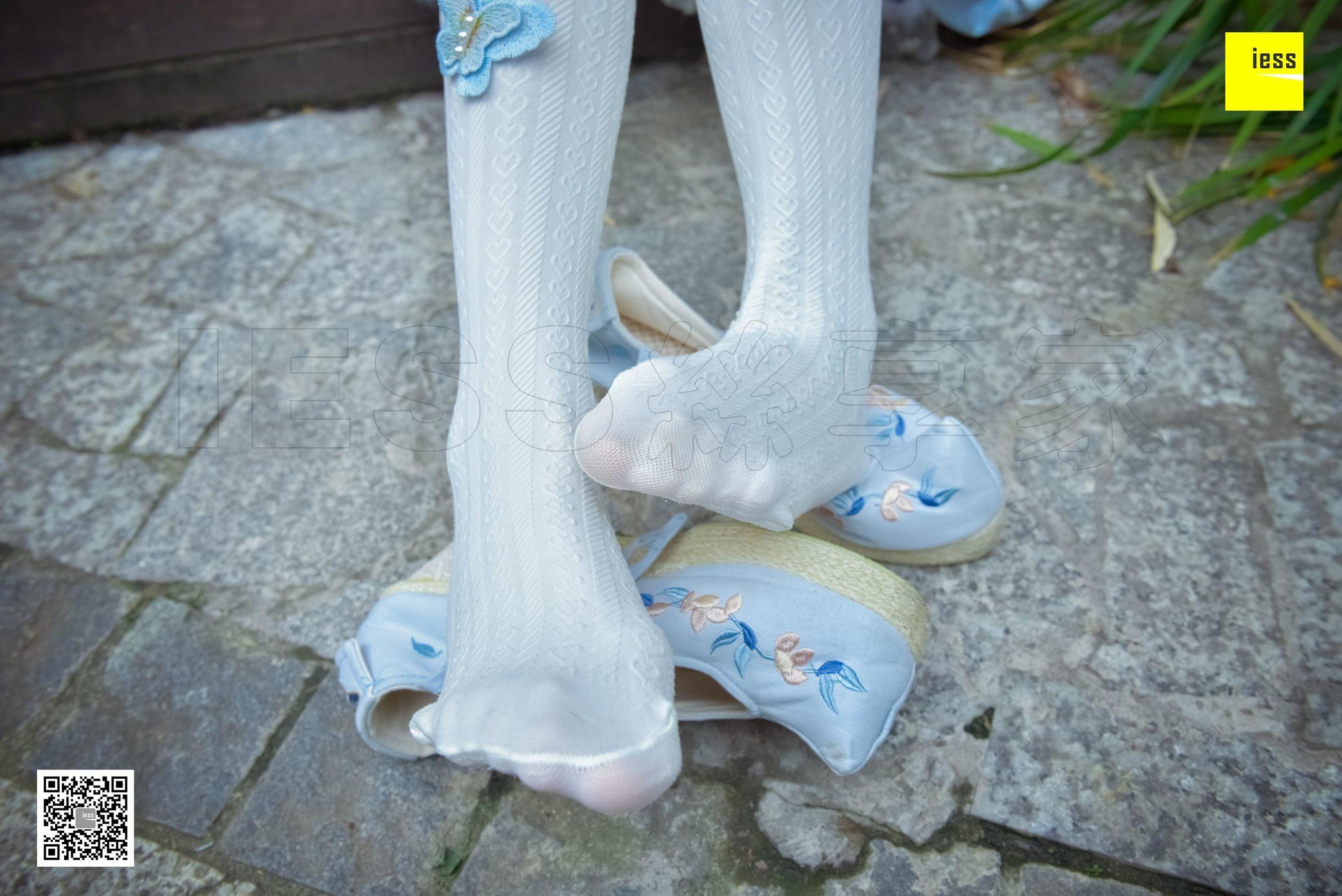 丝享家122 木木 《汉服绣花鞋白色袜》-图74