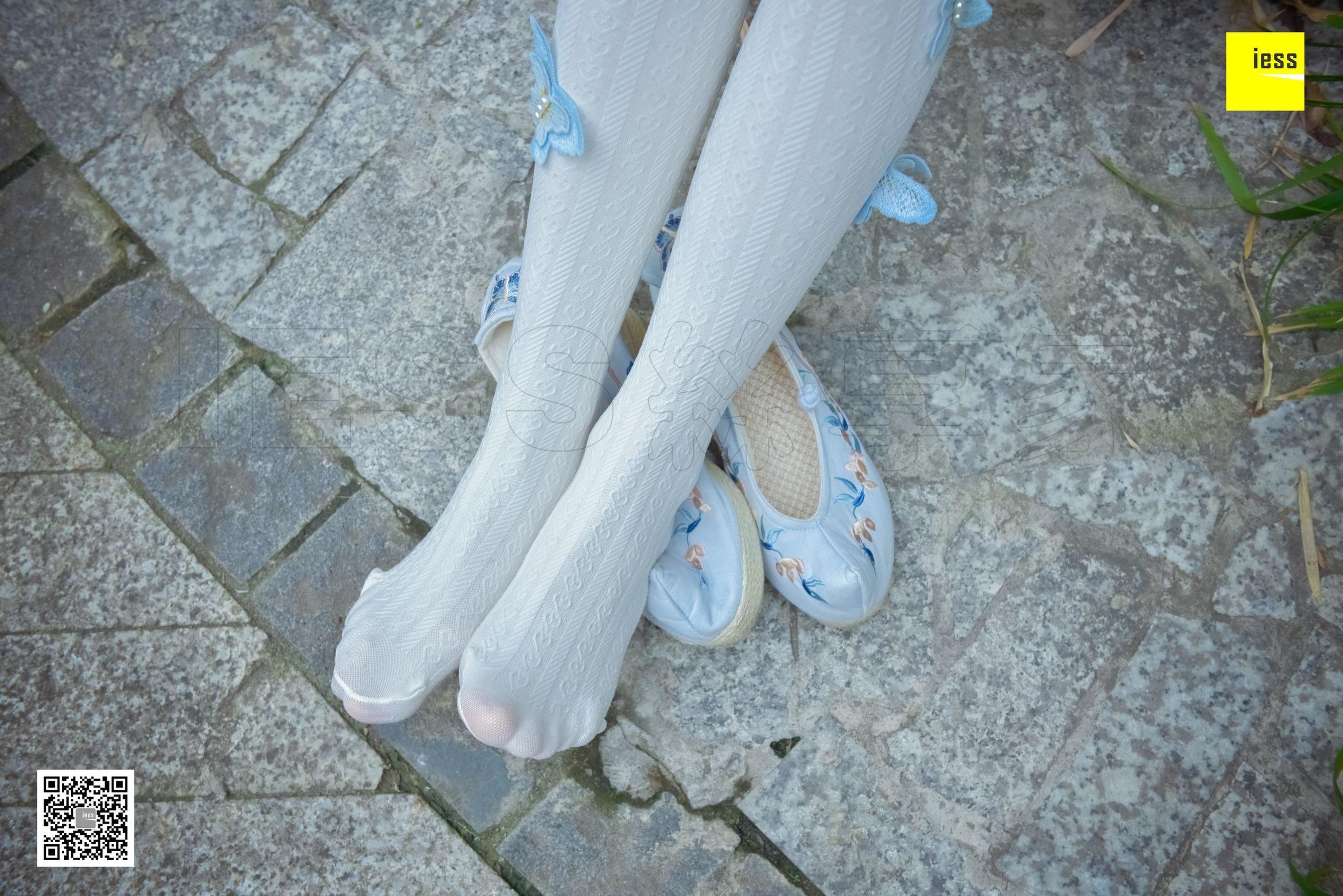 丝享家122 木木 《汉服绣花鞋白色袜》-图79