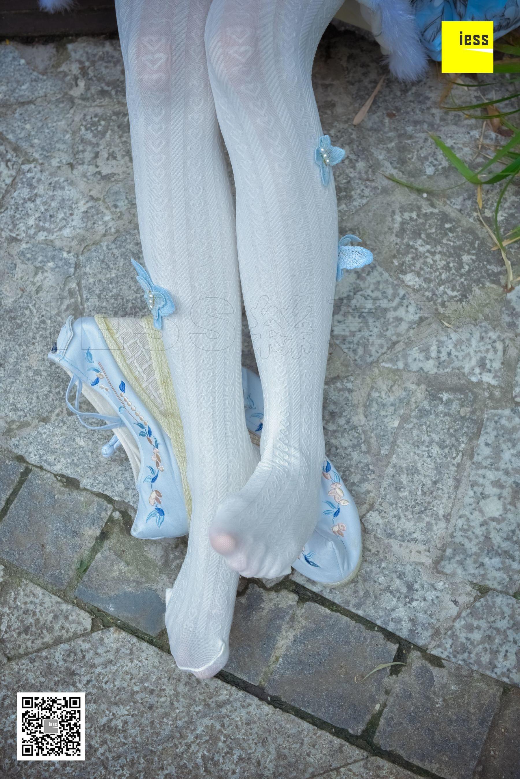 丝享家122 木木 《汉服绣花鞋白色袜》-图80