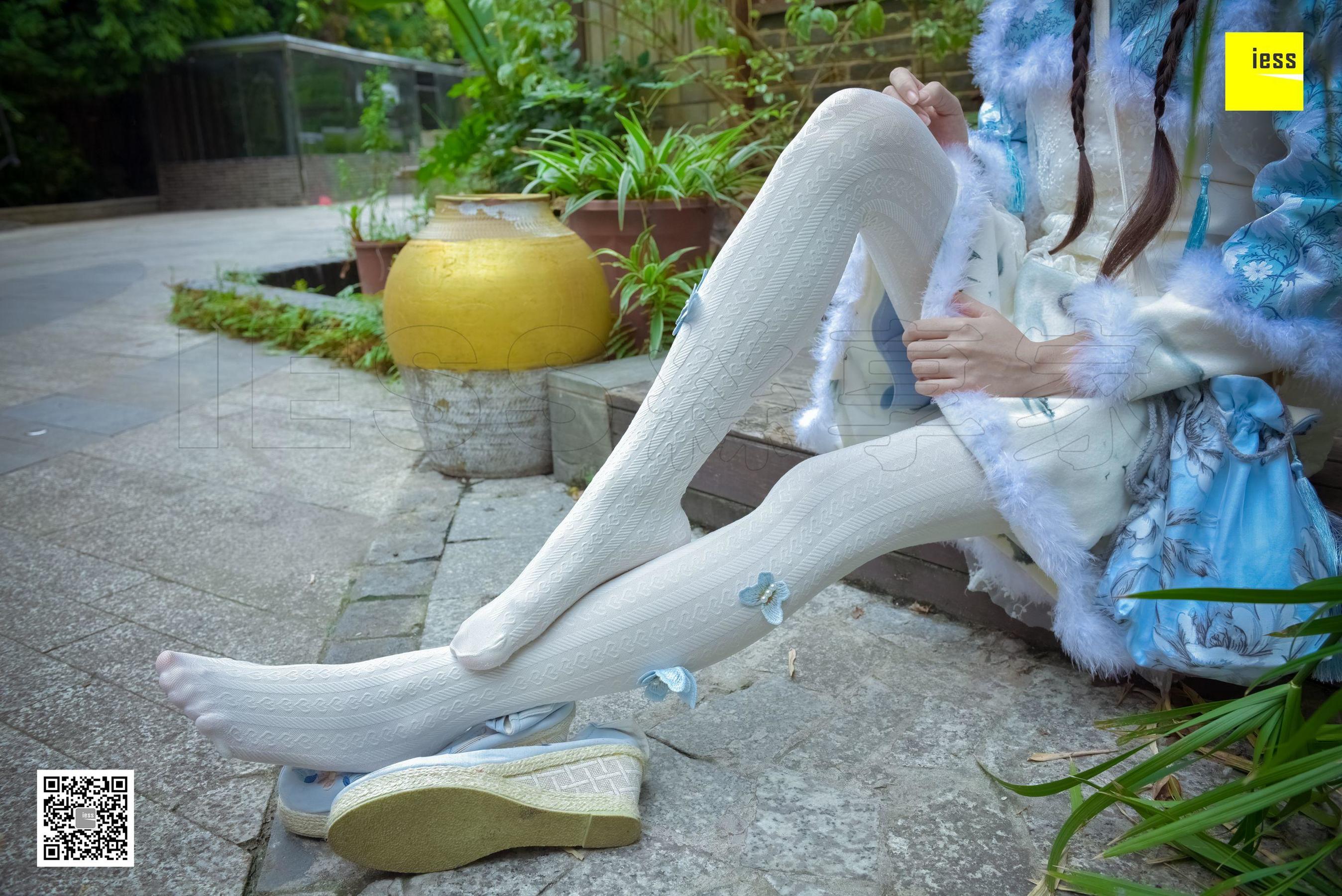 丝享家122 木木 《汉服绣花鞋白色袜》-图90