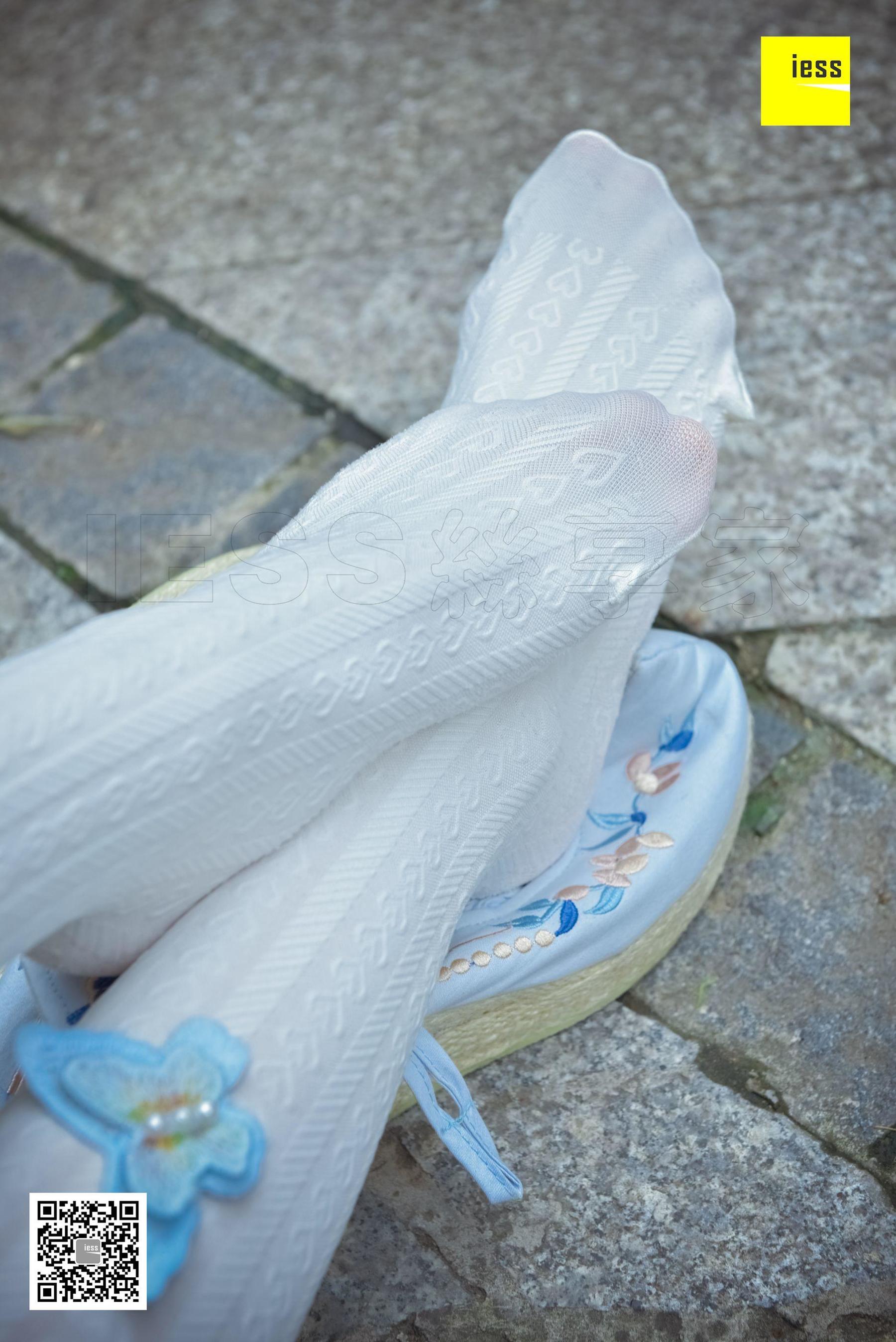 丝享家122 木木 《汉服绣花鞋白色袜》-图91