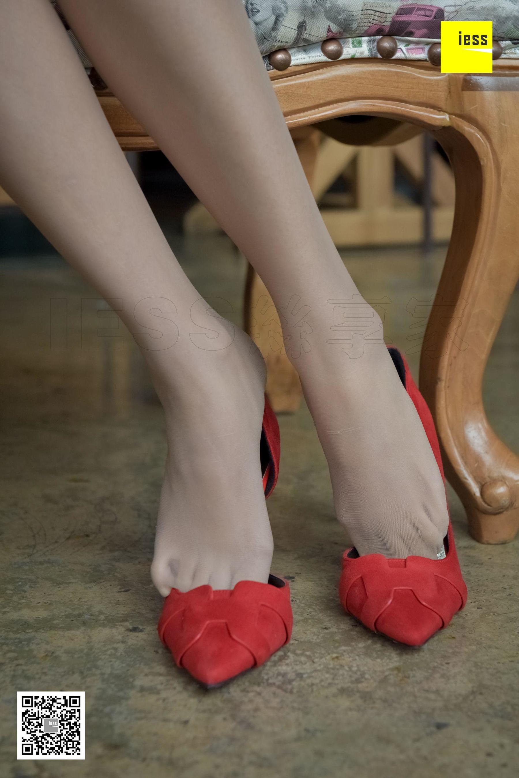丝享家127 婉萍 《蕾丝裙肉丝红鞋》-图89