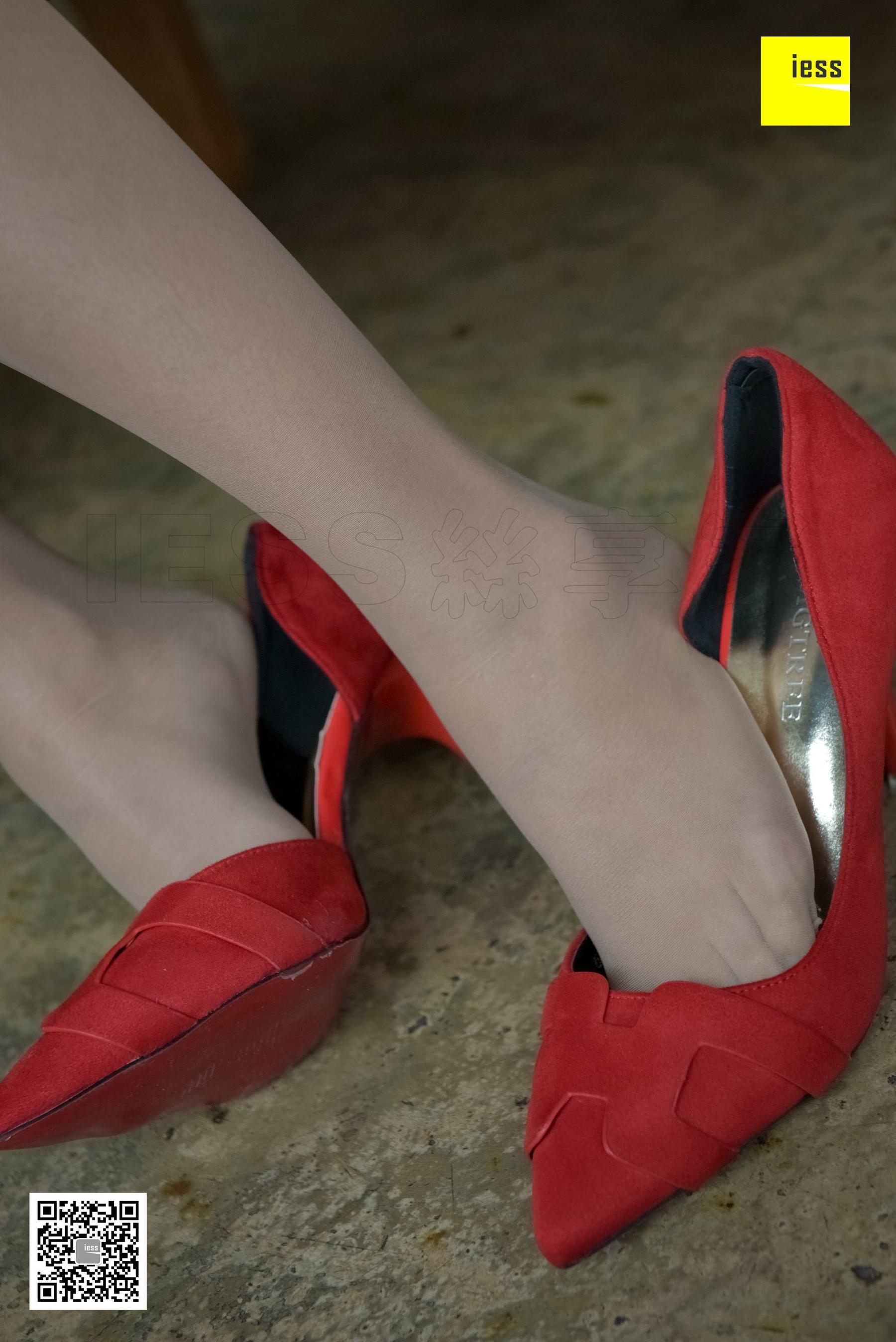 丝享家127 婉萍 《蕾丝裙肉丝红鞋》-图90