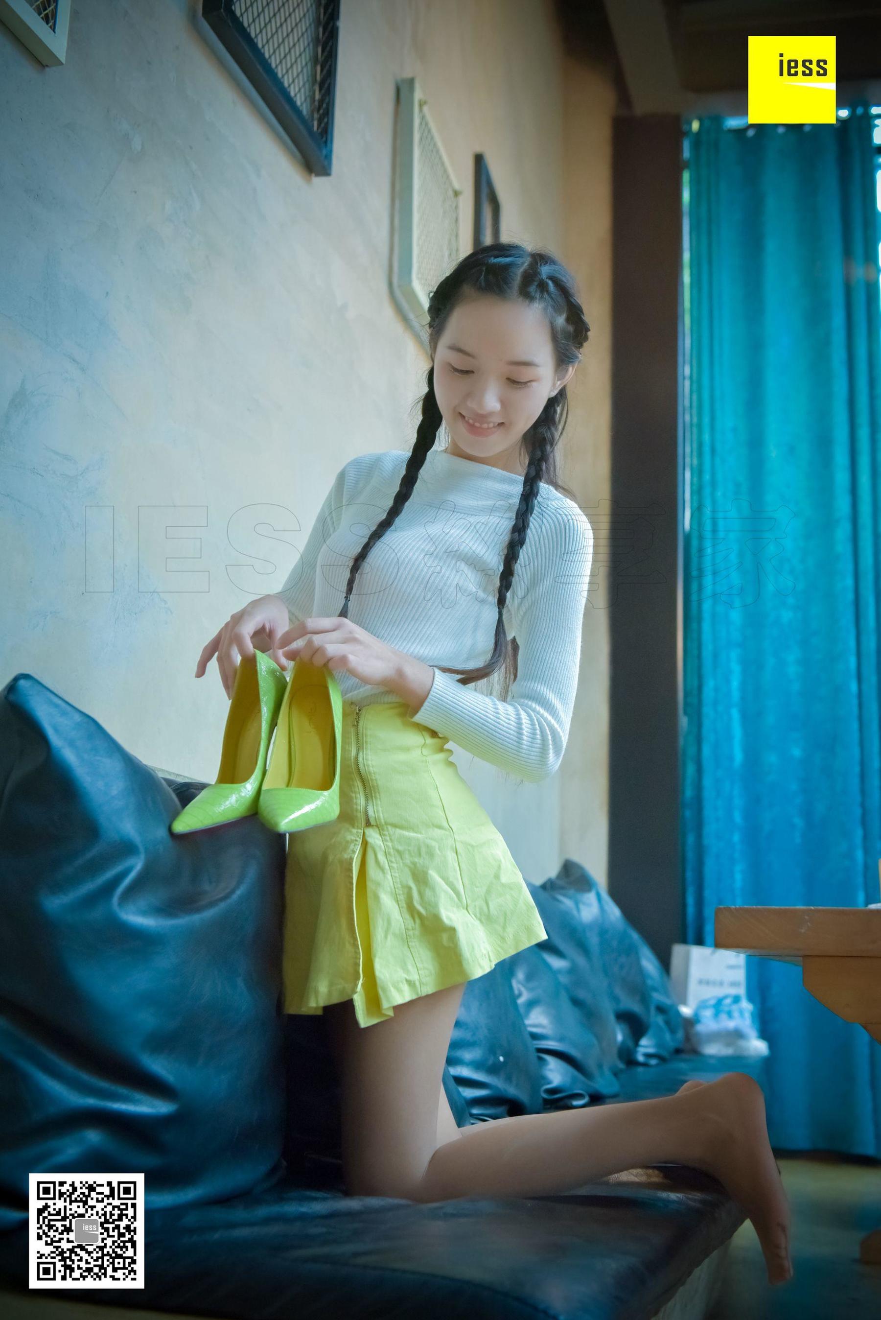 丝享家129 木木 《木木的草木绿高跟》-图76