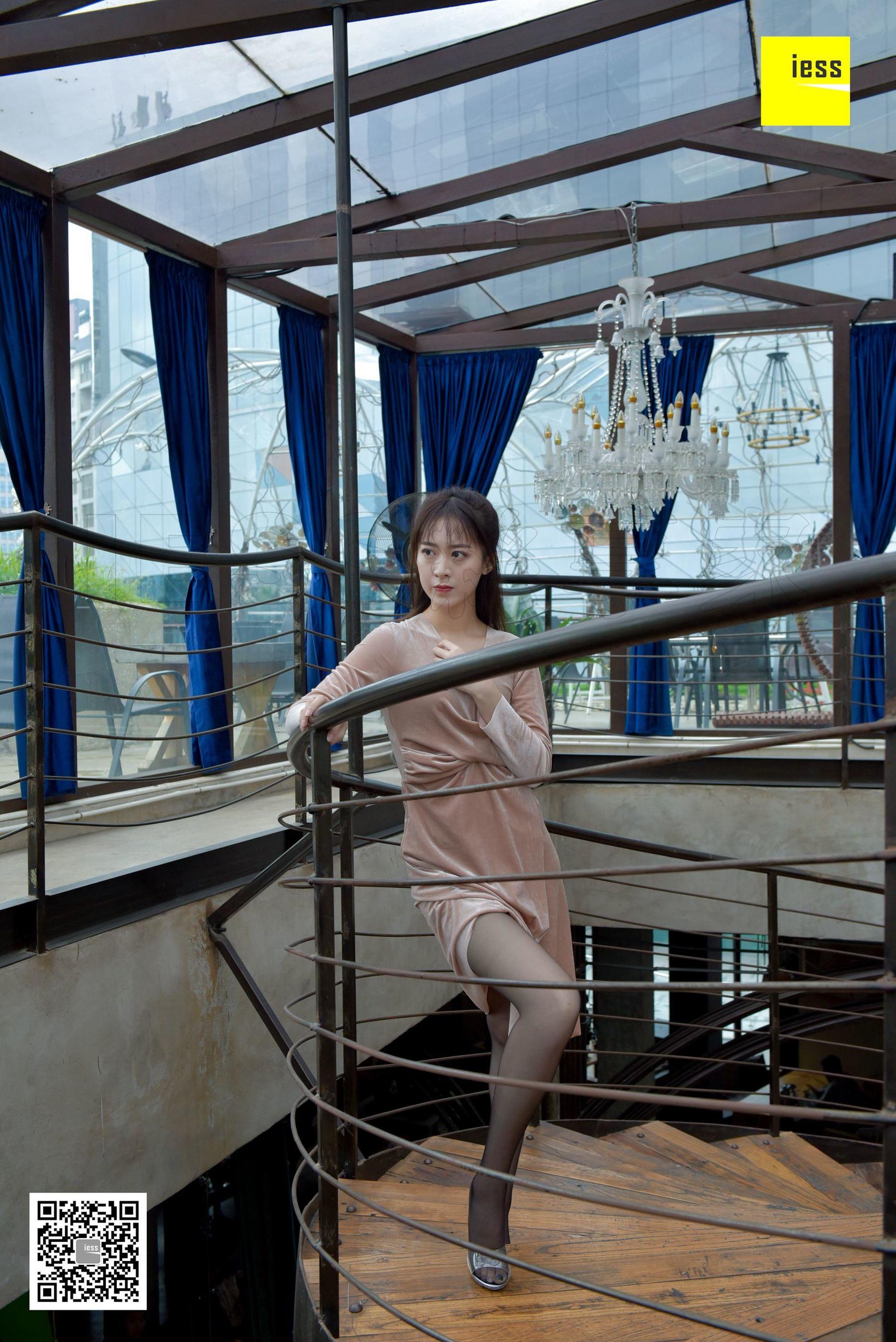 丝享家133 紫紫 《楼道里的黑丝美女》-图62