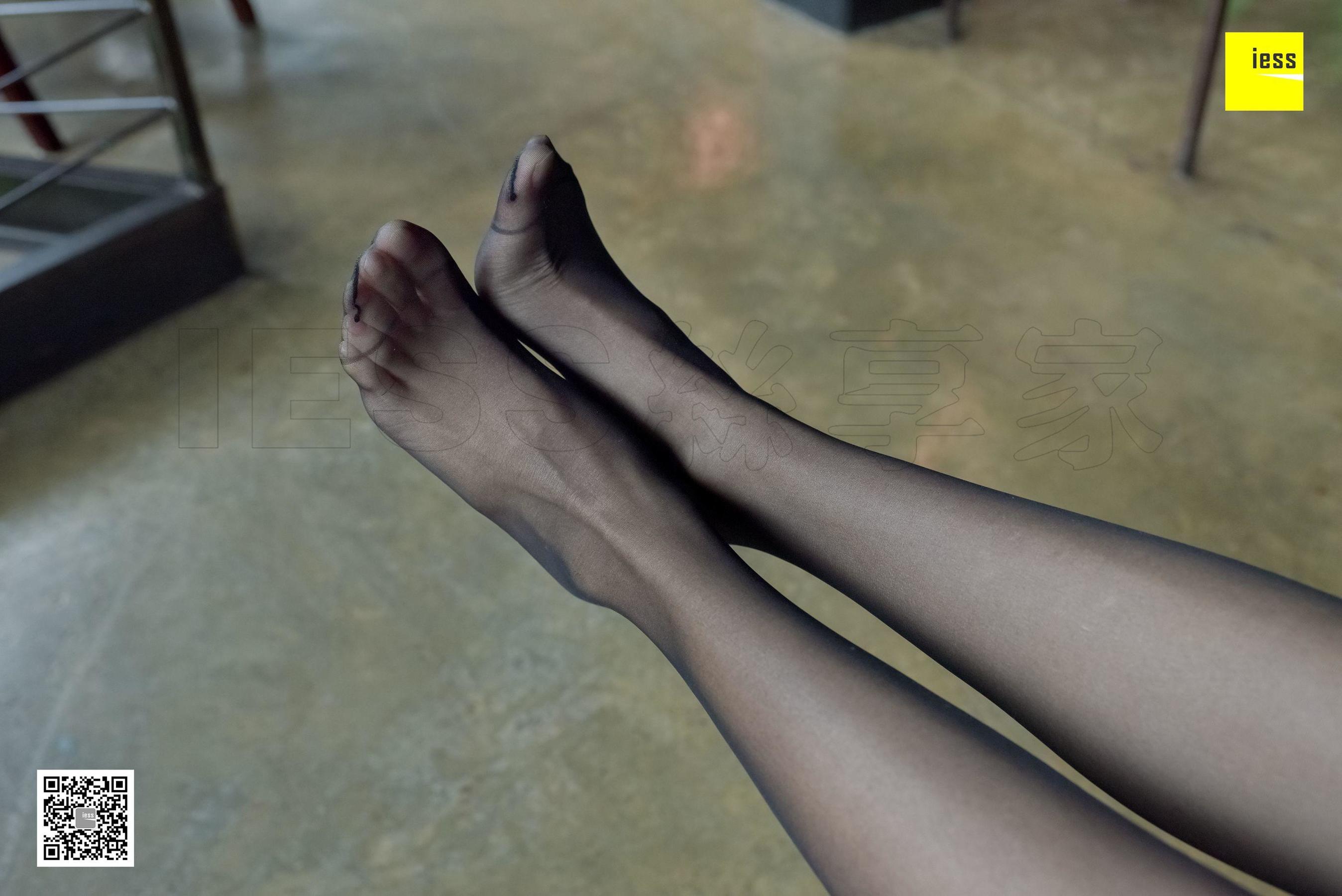 丝享家144 婉萍 《温婉黑丝凉鞋》-图89