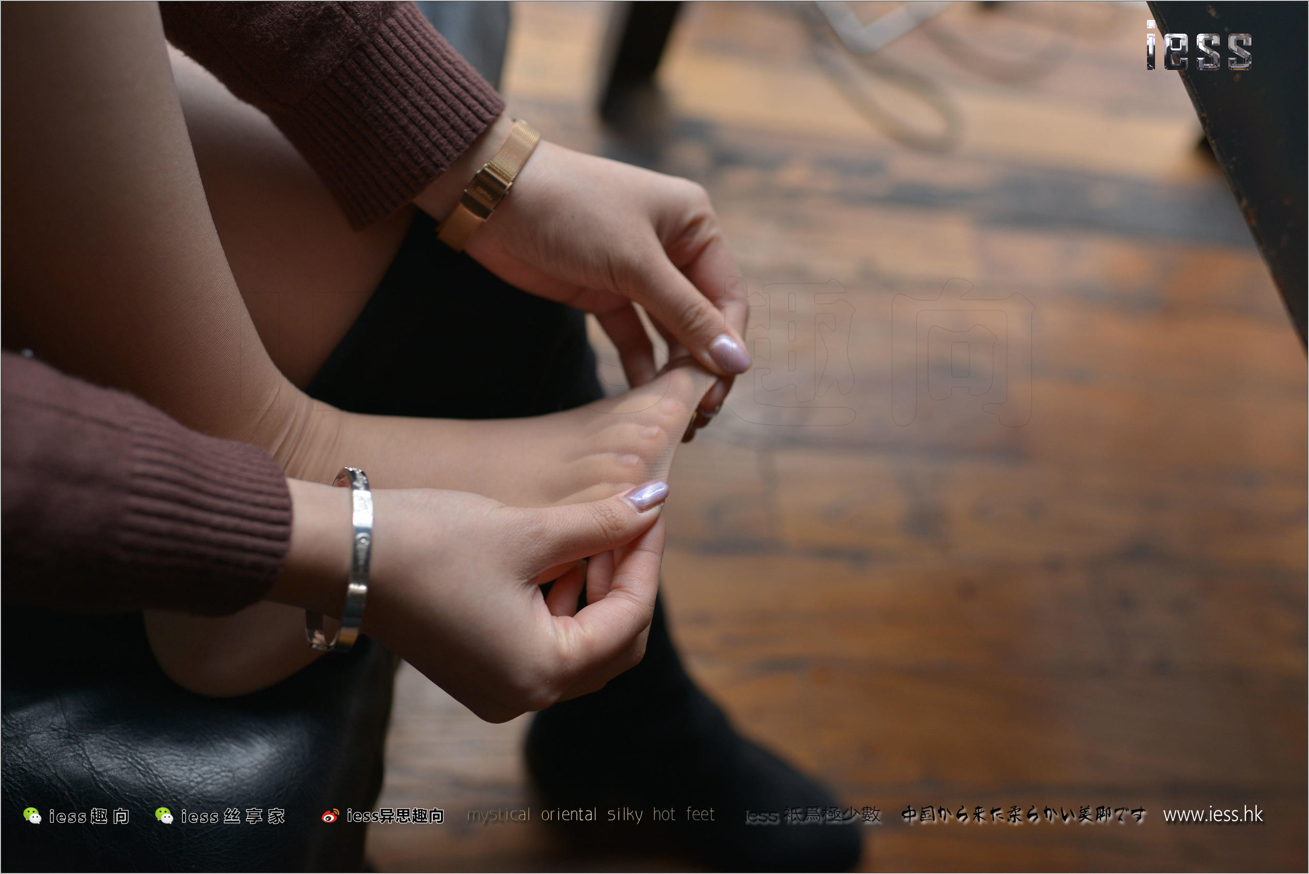 丝足便当190 张馨月 《过膝长靴-王的诱惑1》-图37