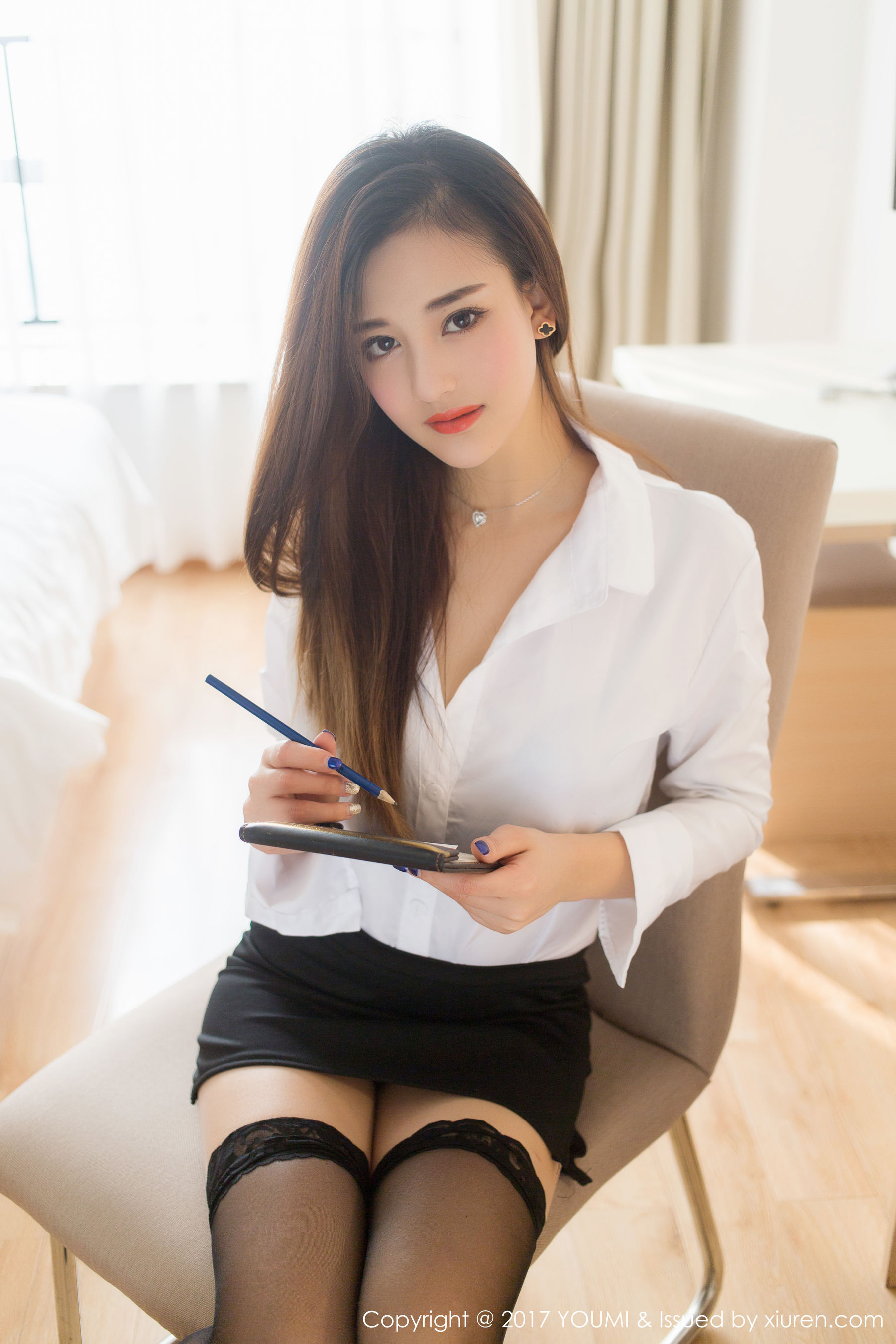 娜娜TINA《黑丝OL诱惑+学生装》  VOL.087-图10