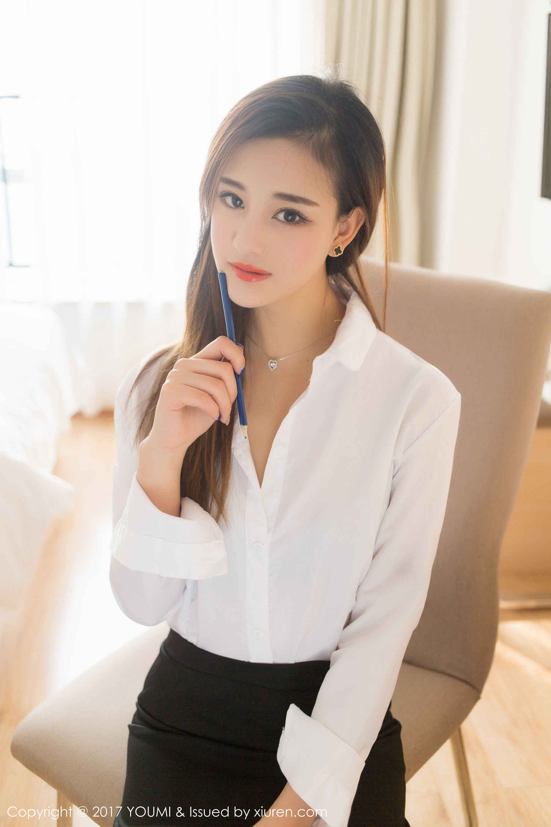 娜娜TINA《黑丝OL诱惑+学生装》  VOL.087-图7