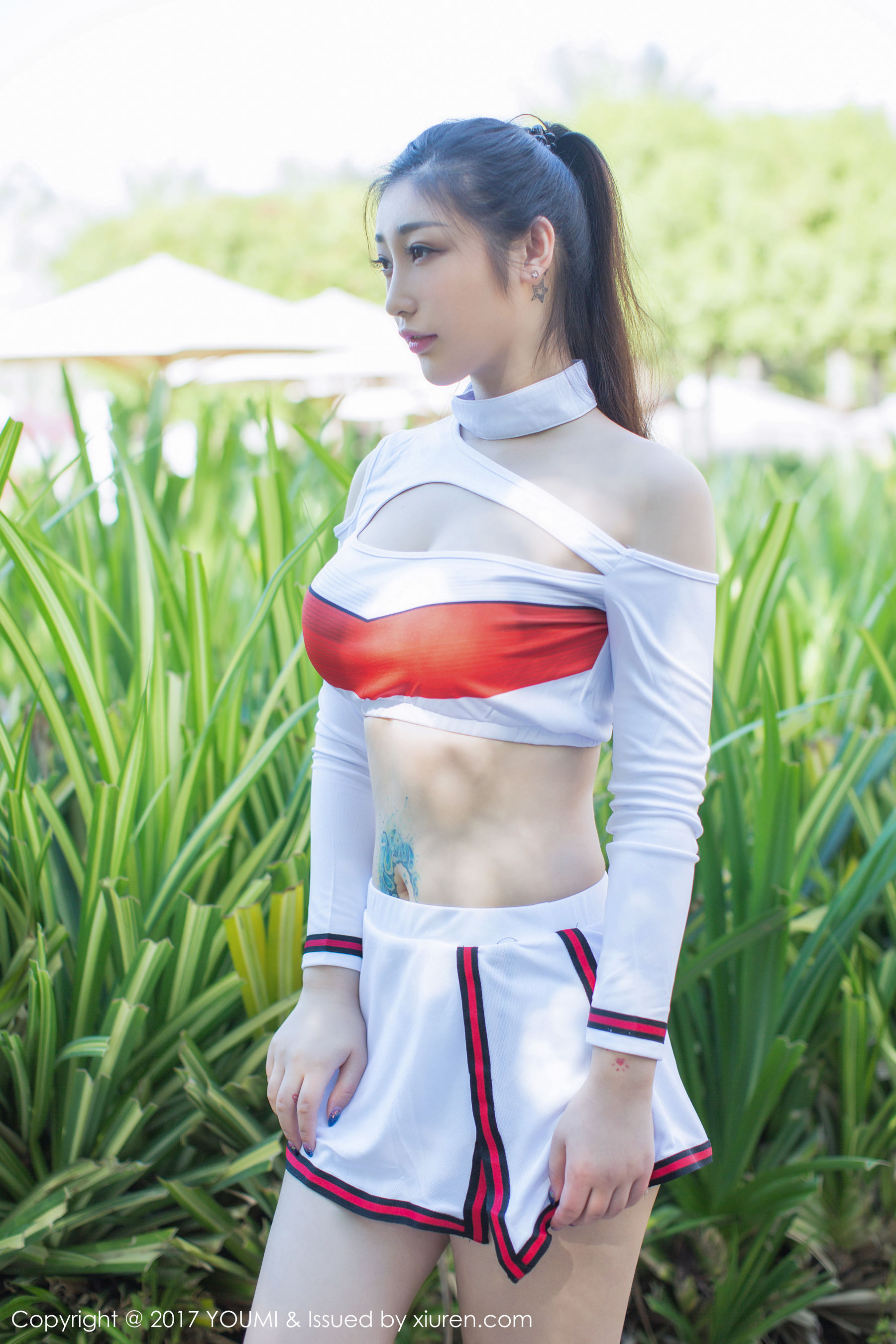 妲己_Toxic《制服+真空金属链》  VOL.090-图1