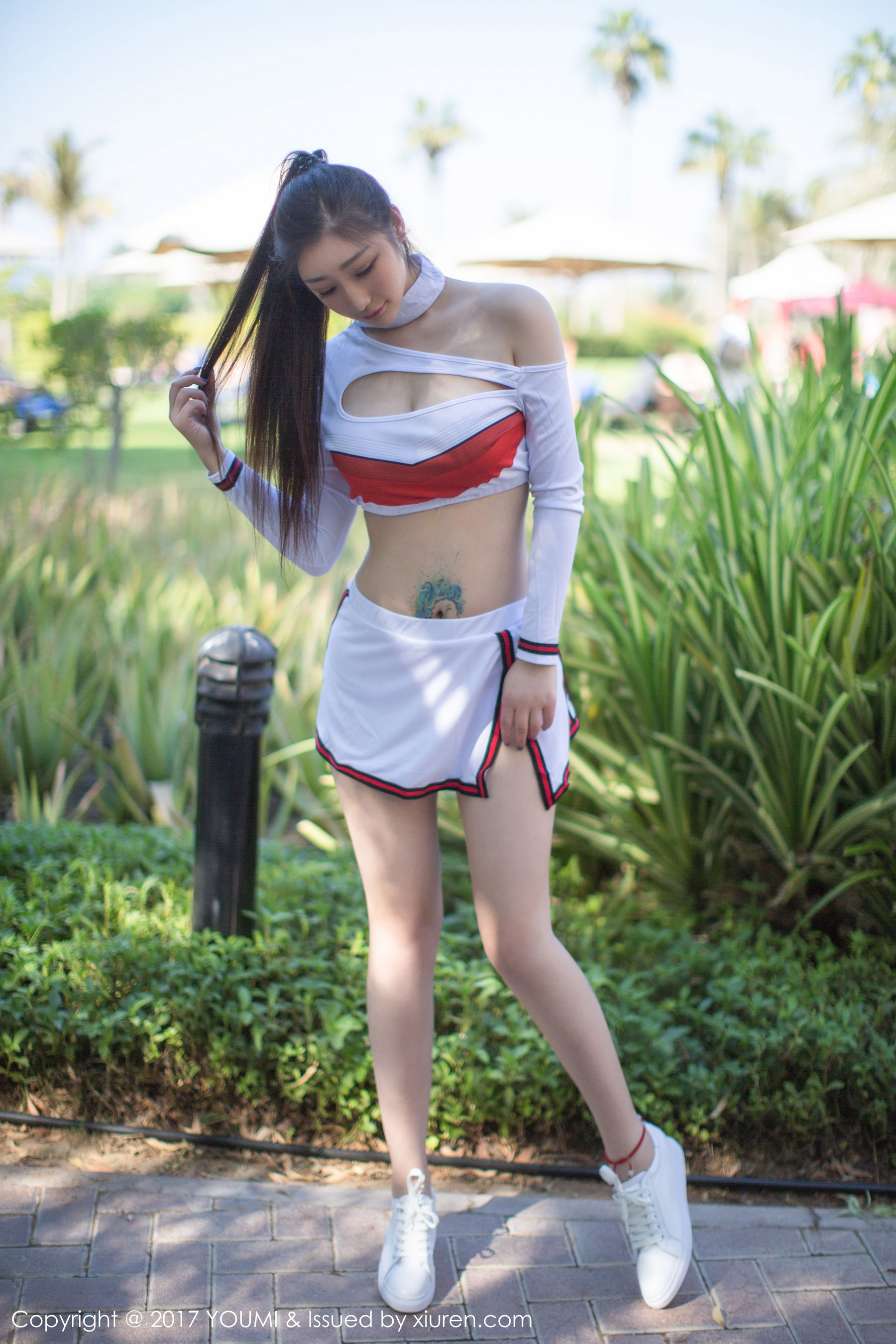 妲己_Toxic《制服+真空金属链》  VOL.090-图6