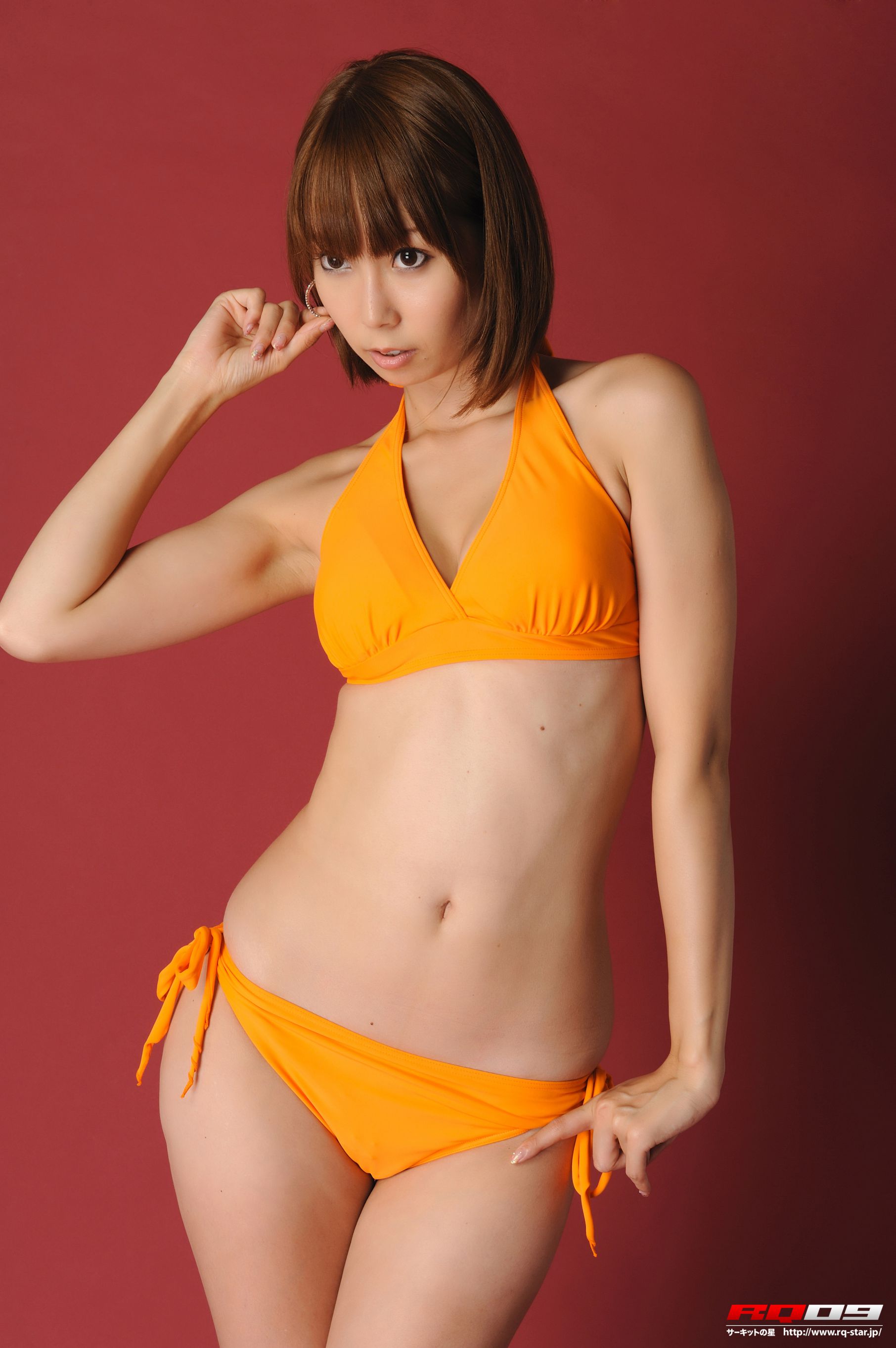 NO.00208 徳永末遊 Swim Suits 泳装 – Orange 写真集-图35