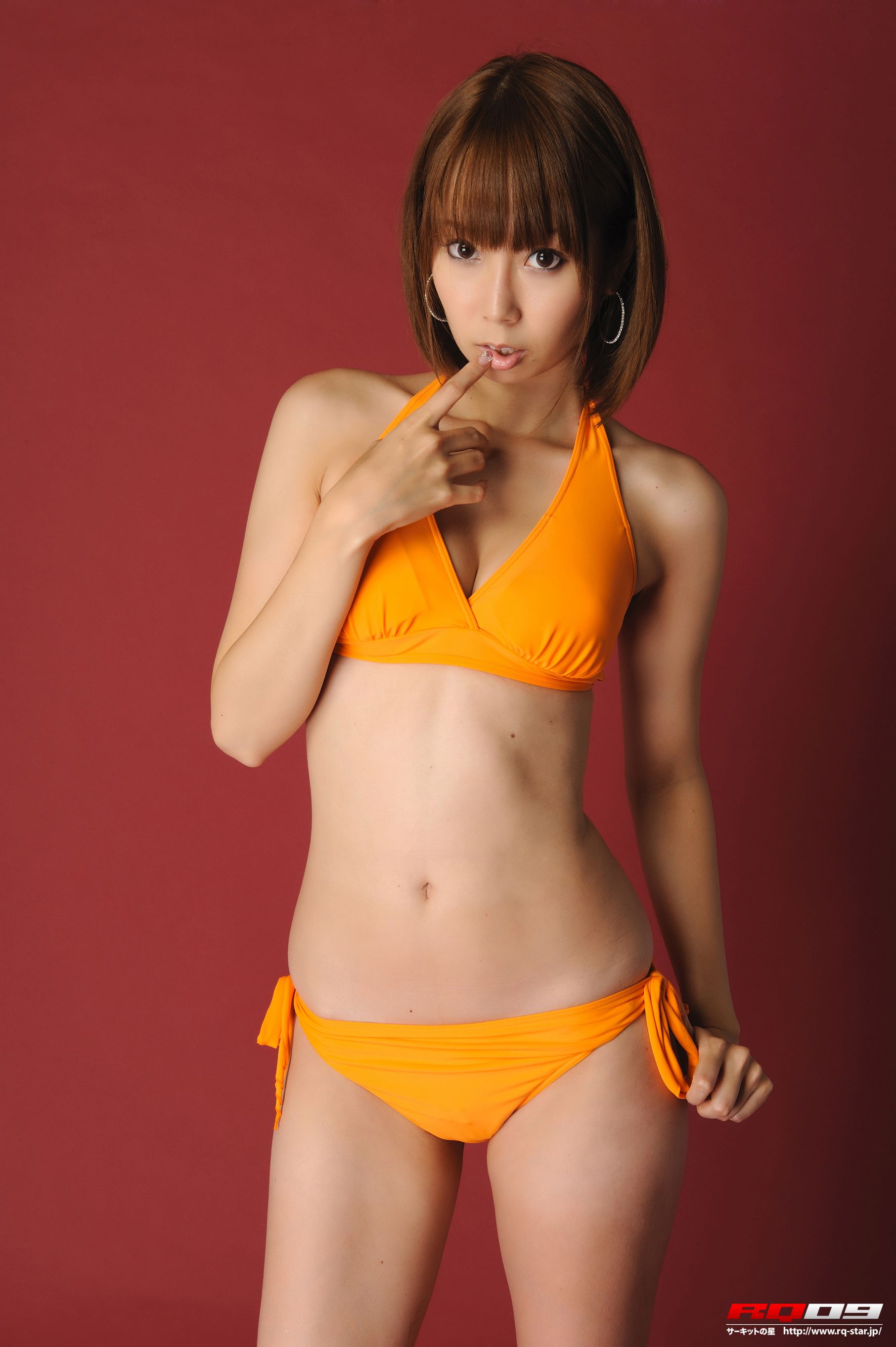 NO.00208 徳永末遊 Swim Suits 泳装 – Orange 写真集-图44