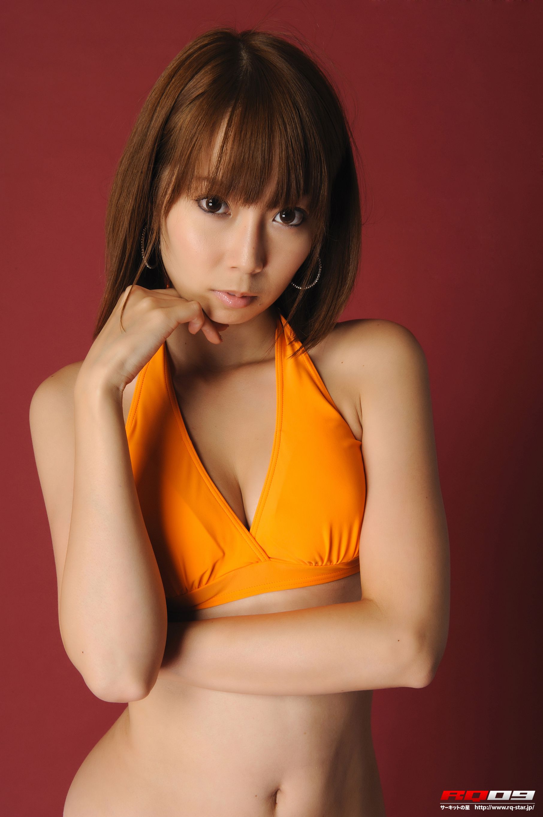 NO.00208 徳永末遊 Swim Suits 泳装 – Orange 写真集-图47