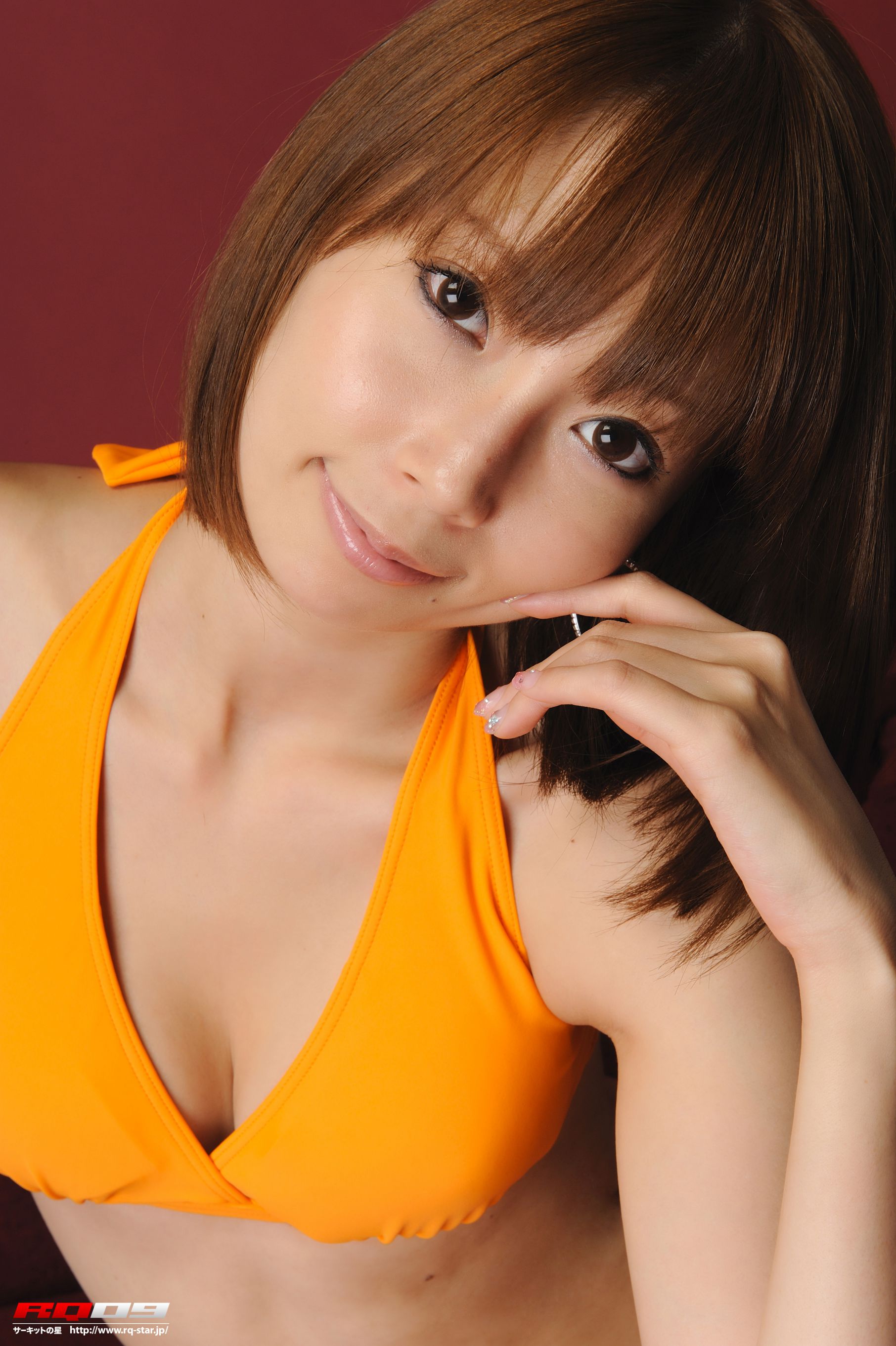 NO.00208 徳永末遊 Swim Suits 泳装 – Orange 写真集-图88