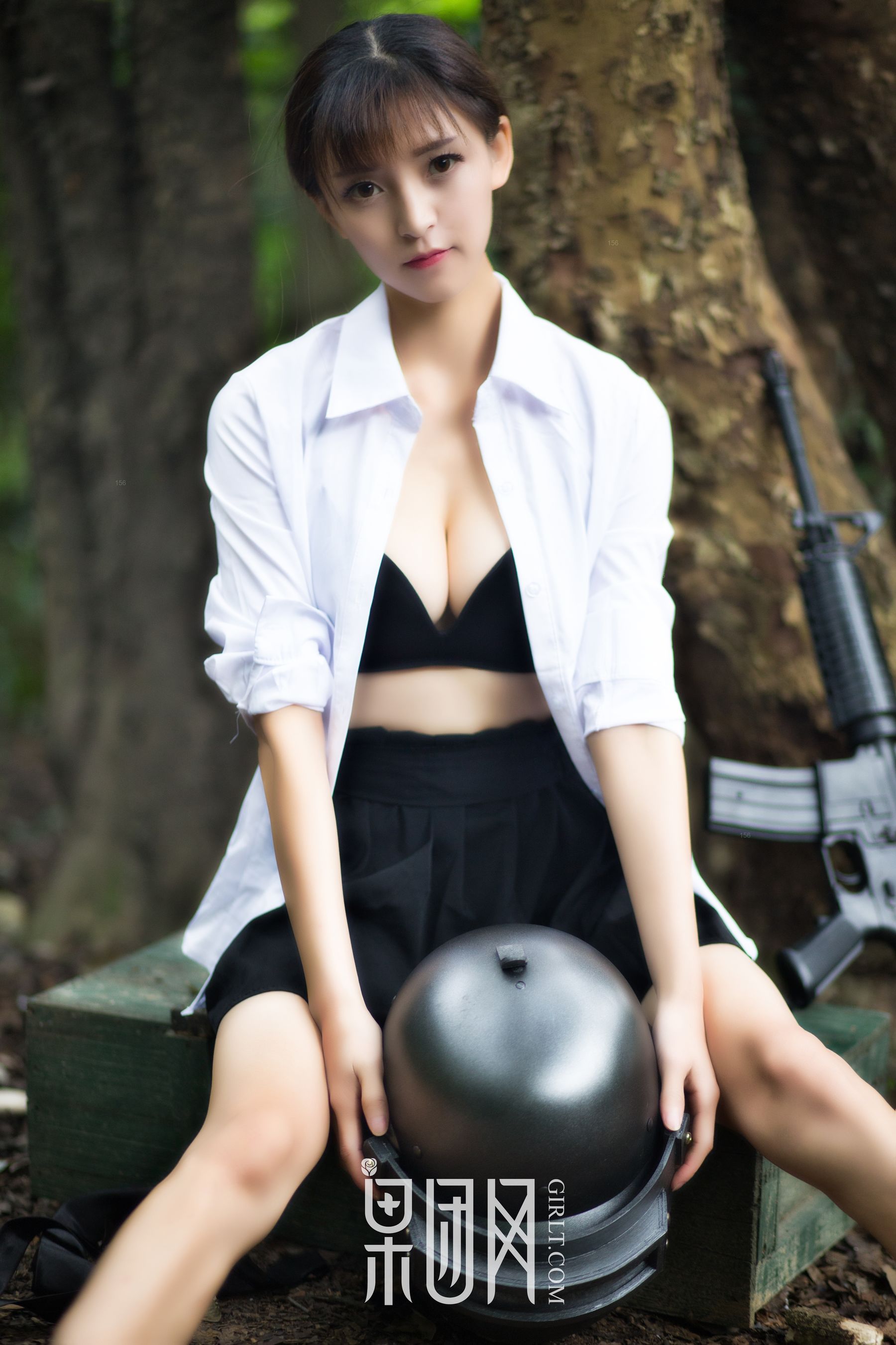 蘑菇《美女野外激战，性感撩人！》  NO.109-图21