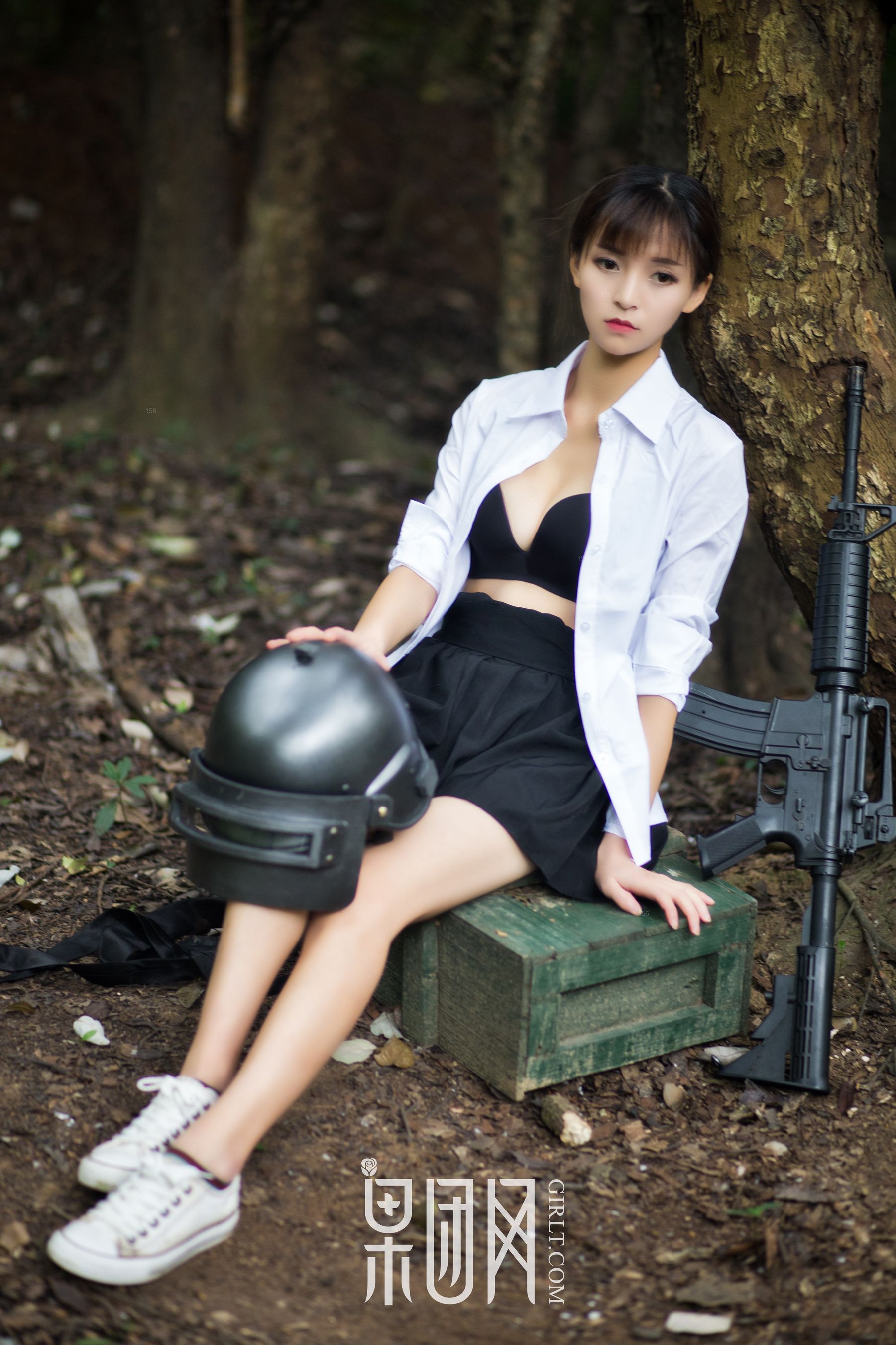 蘑菇《美女野外激战，性感撩人！》  NO.109-图23