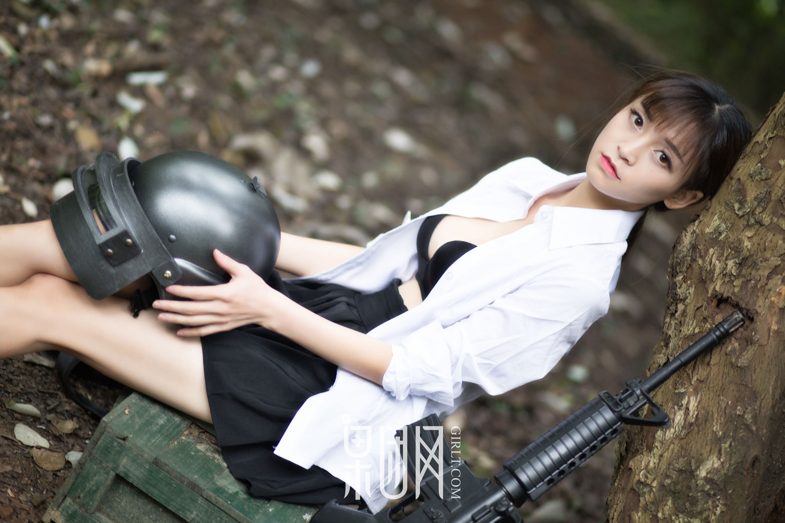 蘑菇《美女野外激战，性感撩人！》  NO.109-图24