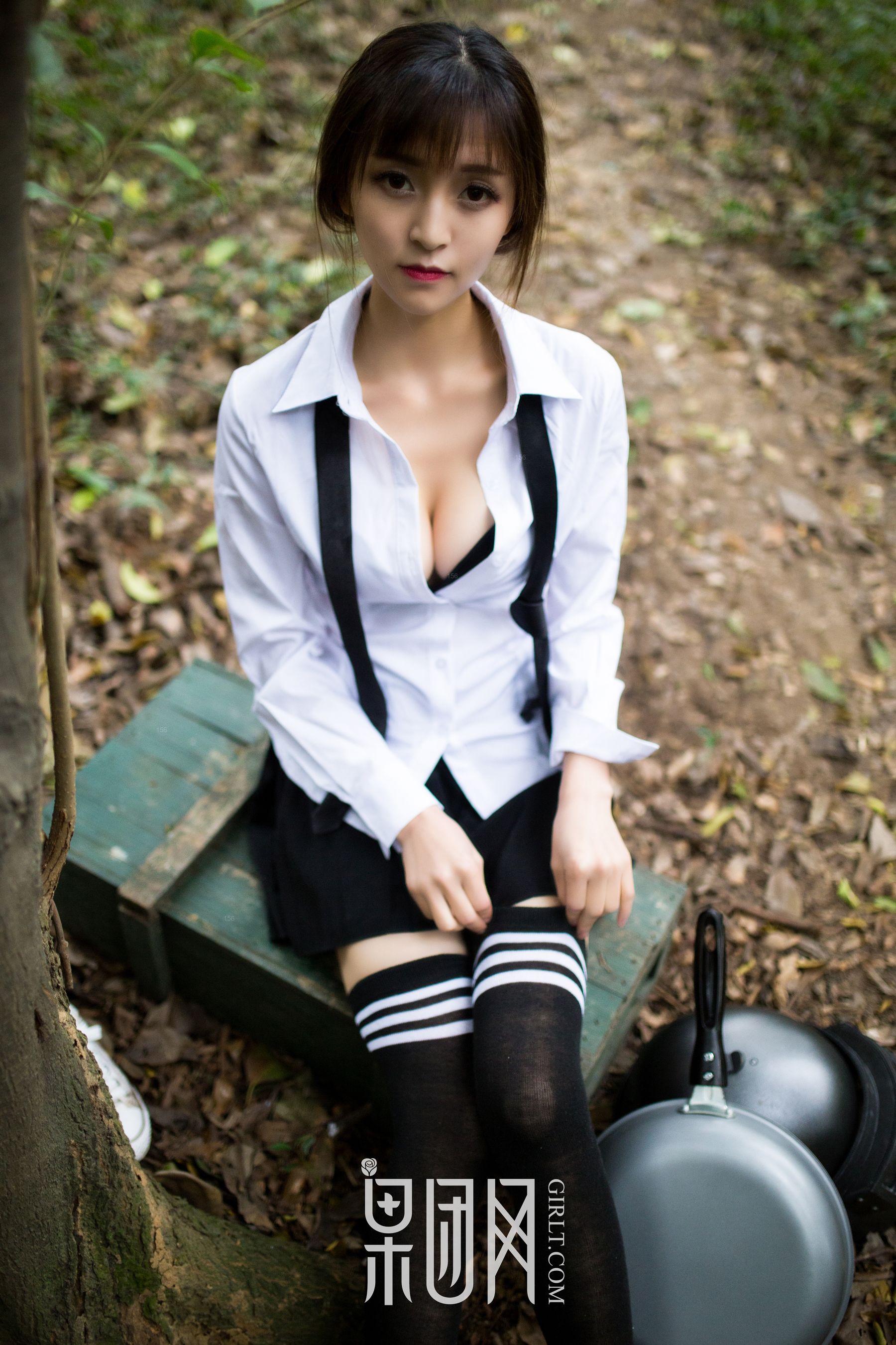 蘑菇《美女野外激战，性感撩人！》  NO.109-图39