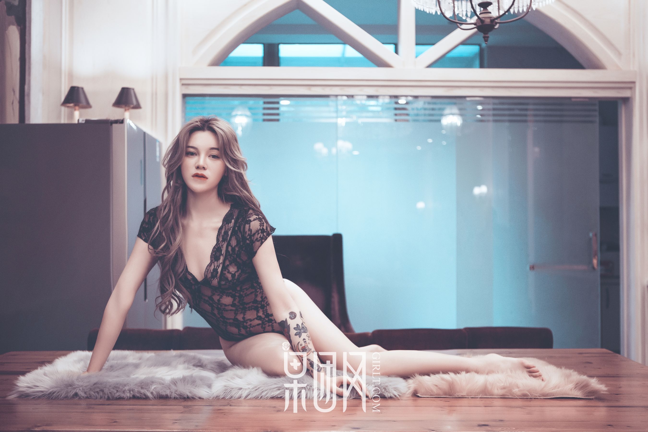 小白《蕾丝透视，性感妩媚！》  No.110-图9