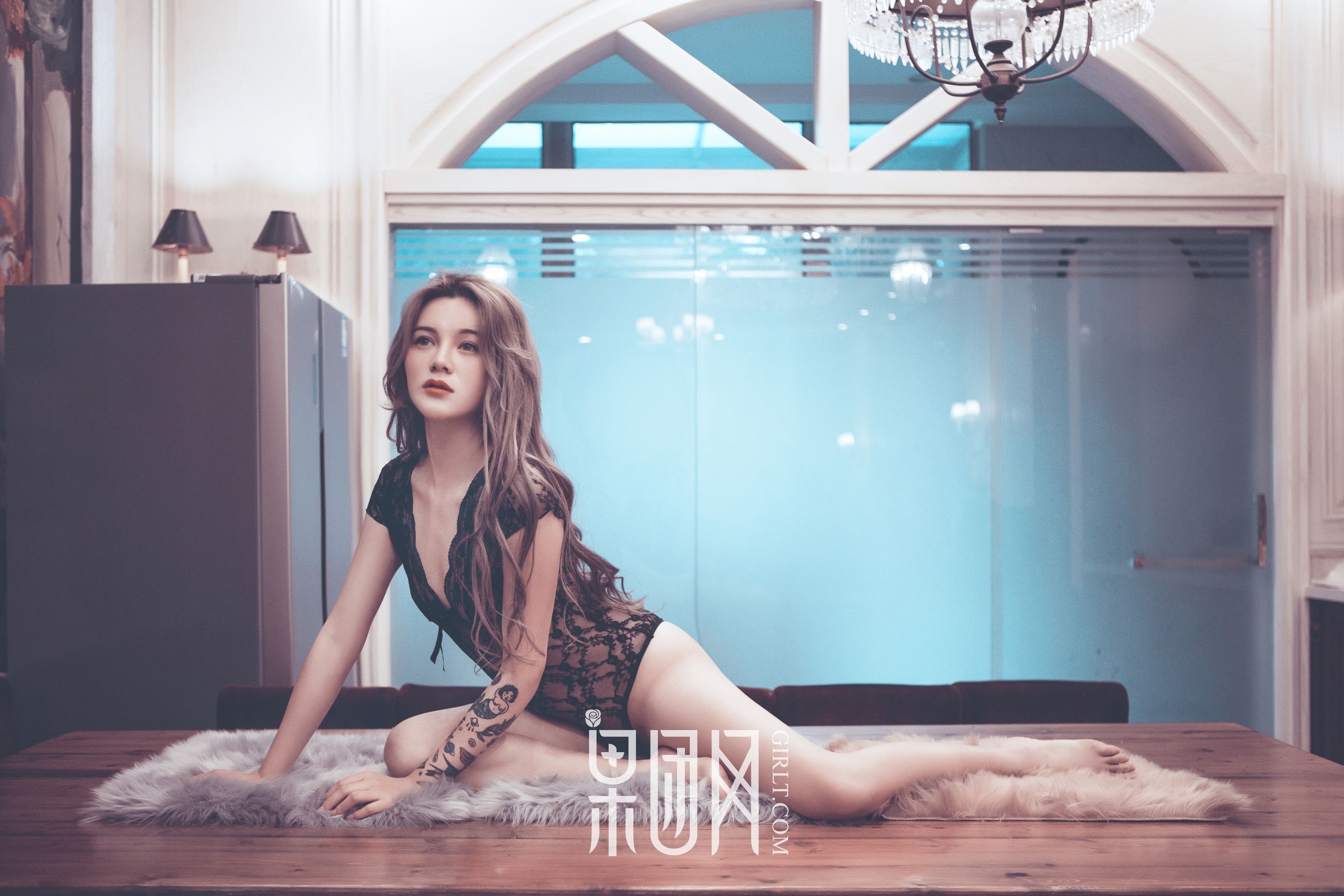 小白《蕾丝透视，性感妩媚！》  No.110-图10