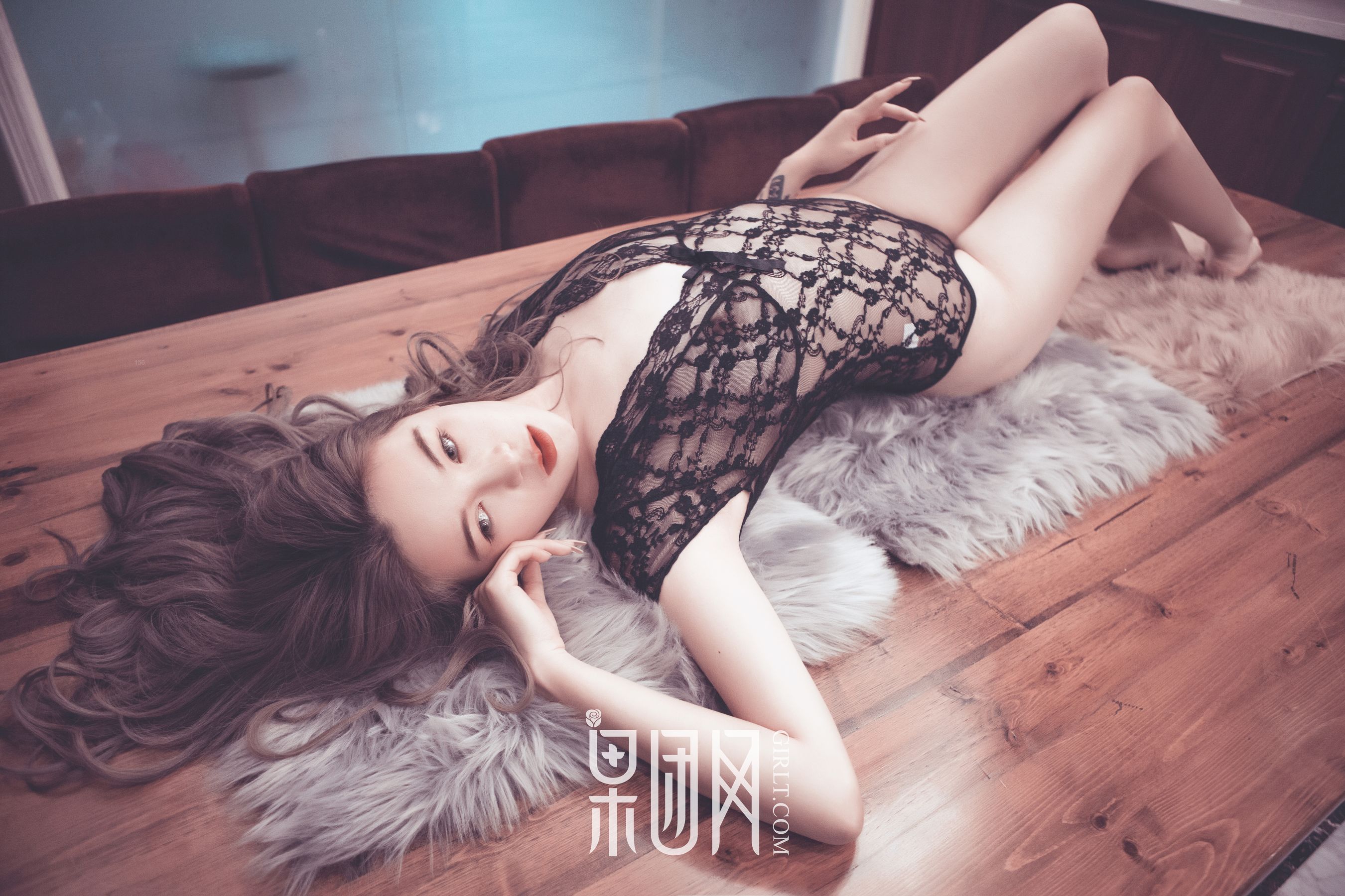 小白《蕾丝透视，性感妩媚！》  No.110-图14