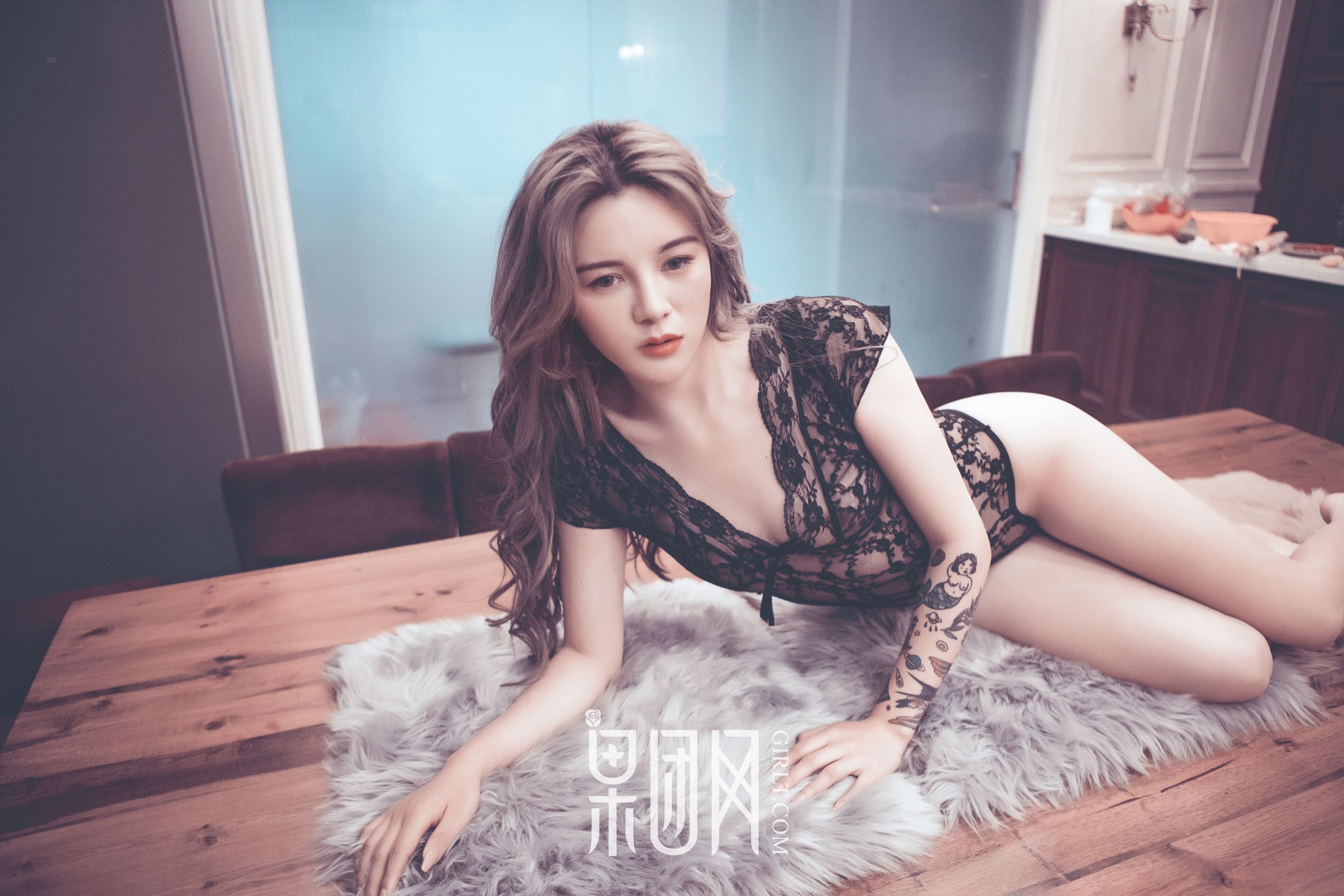 小白《蕾丝透视，性感妩媚！》  No.110-图22