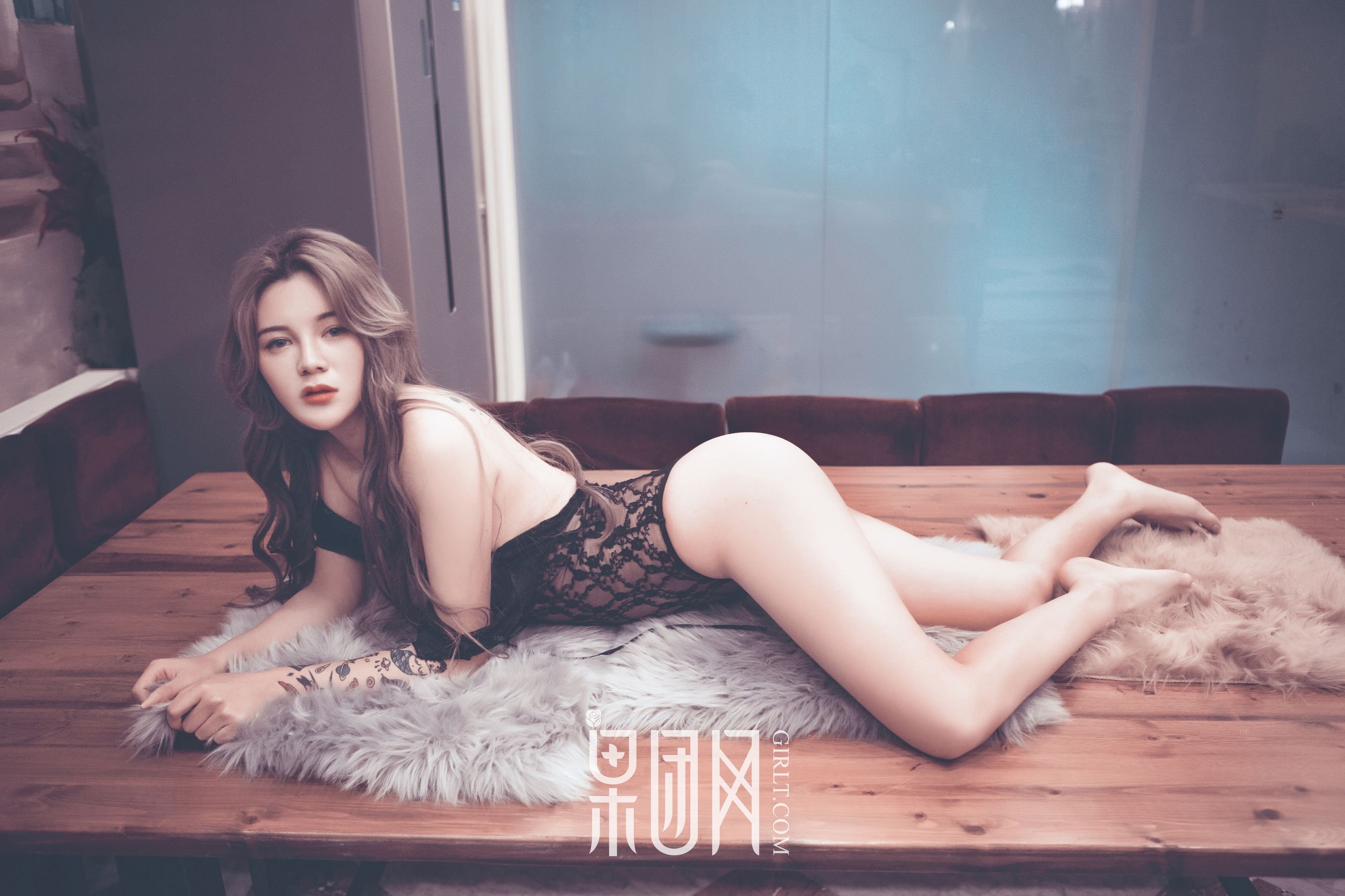 小白《蕾丝透视，性感妩媚！》  No.110-图2