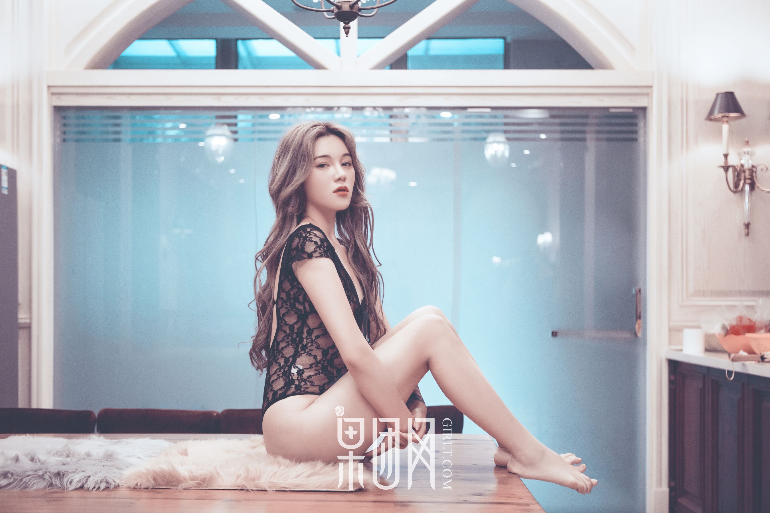 小白《蕾丝透视，性感妩媚！》  No.110-图30