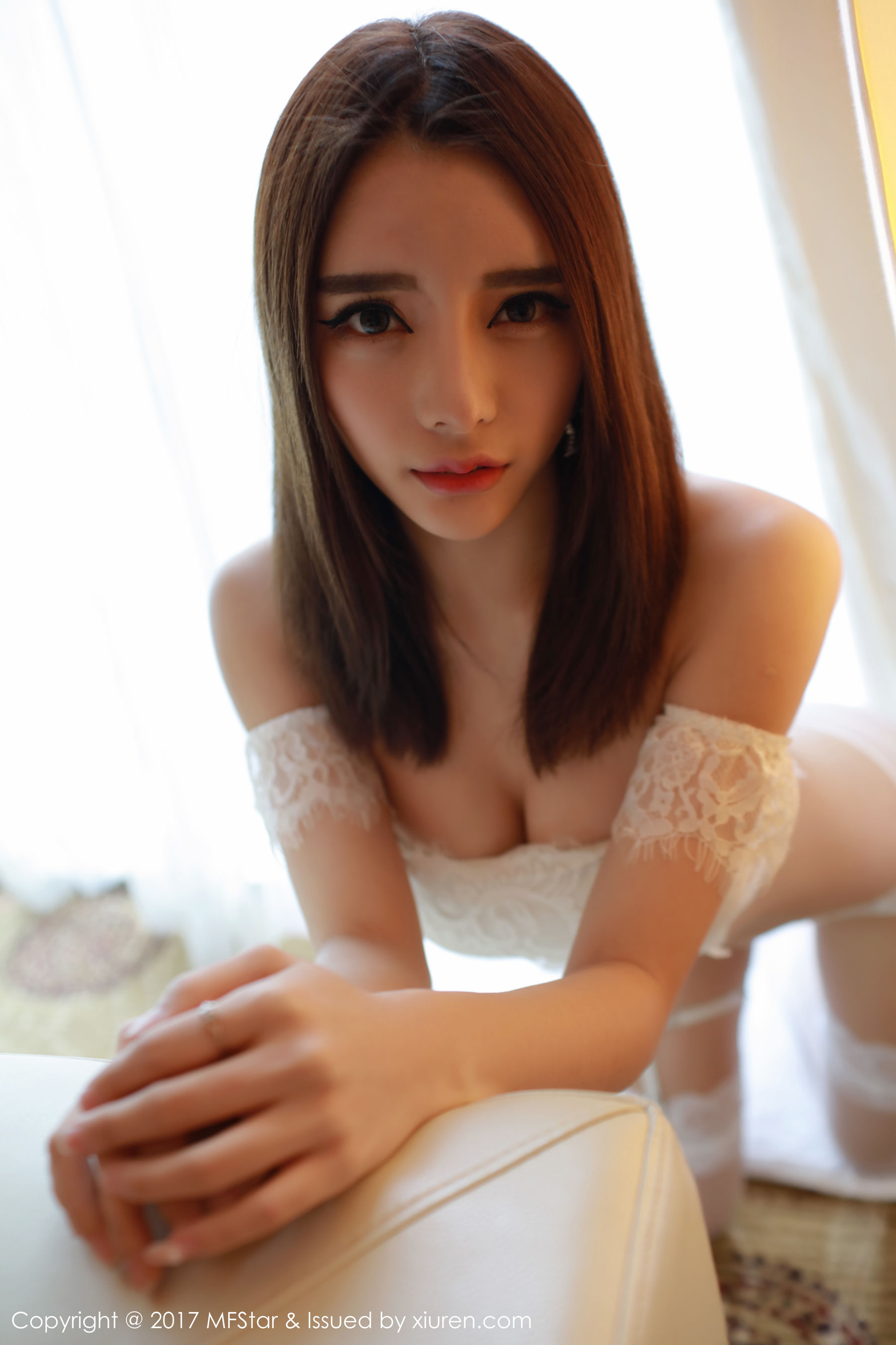 璐璐《白色蕾丝内衣》  VOL.113-图30