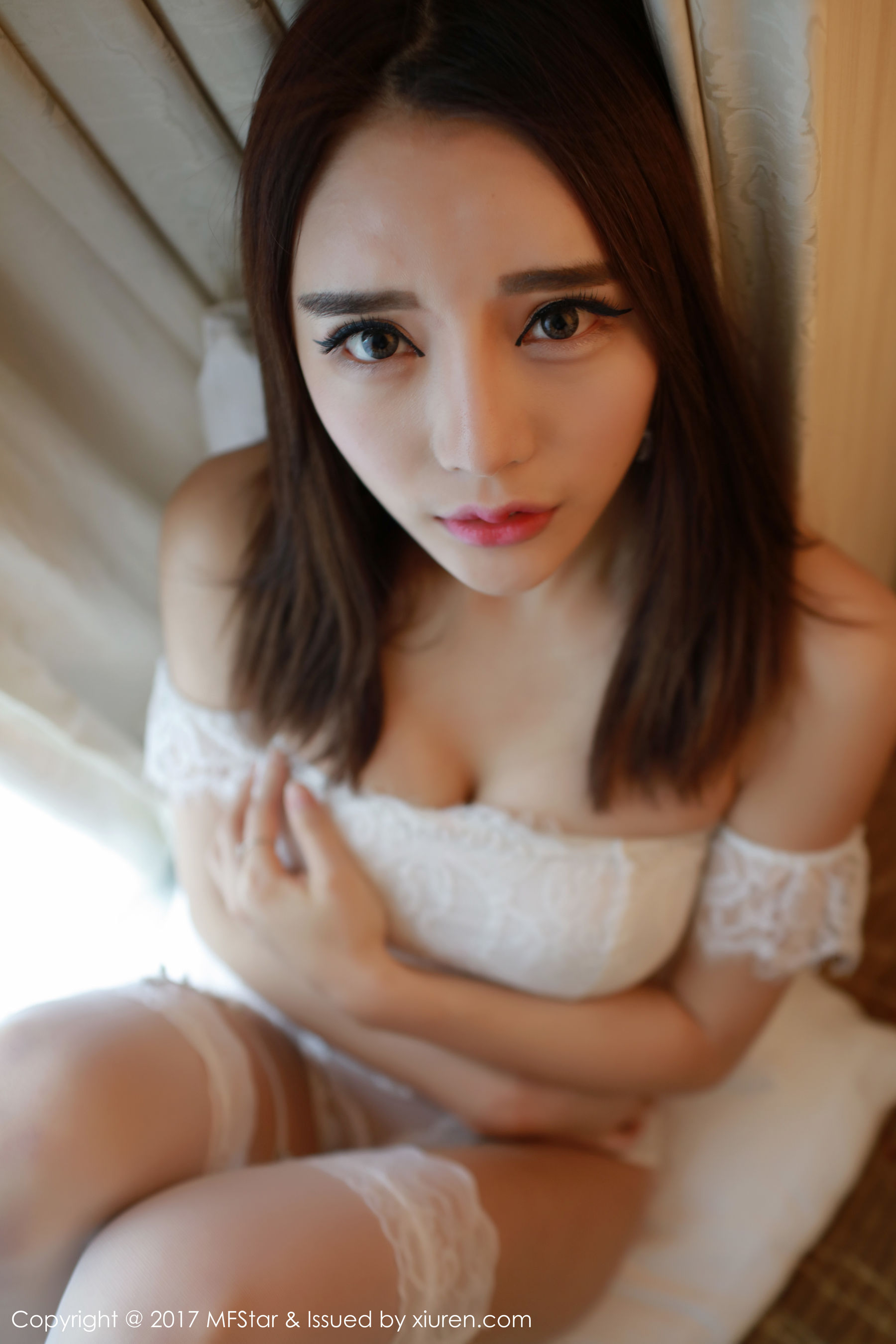 璐璐《白色蕾丝内衣》  VOL.113-图6