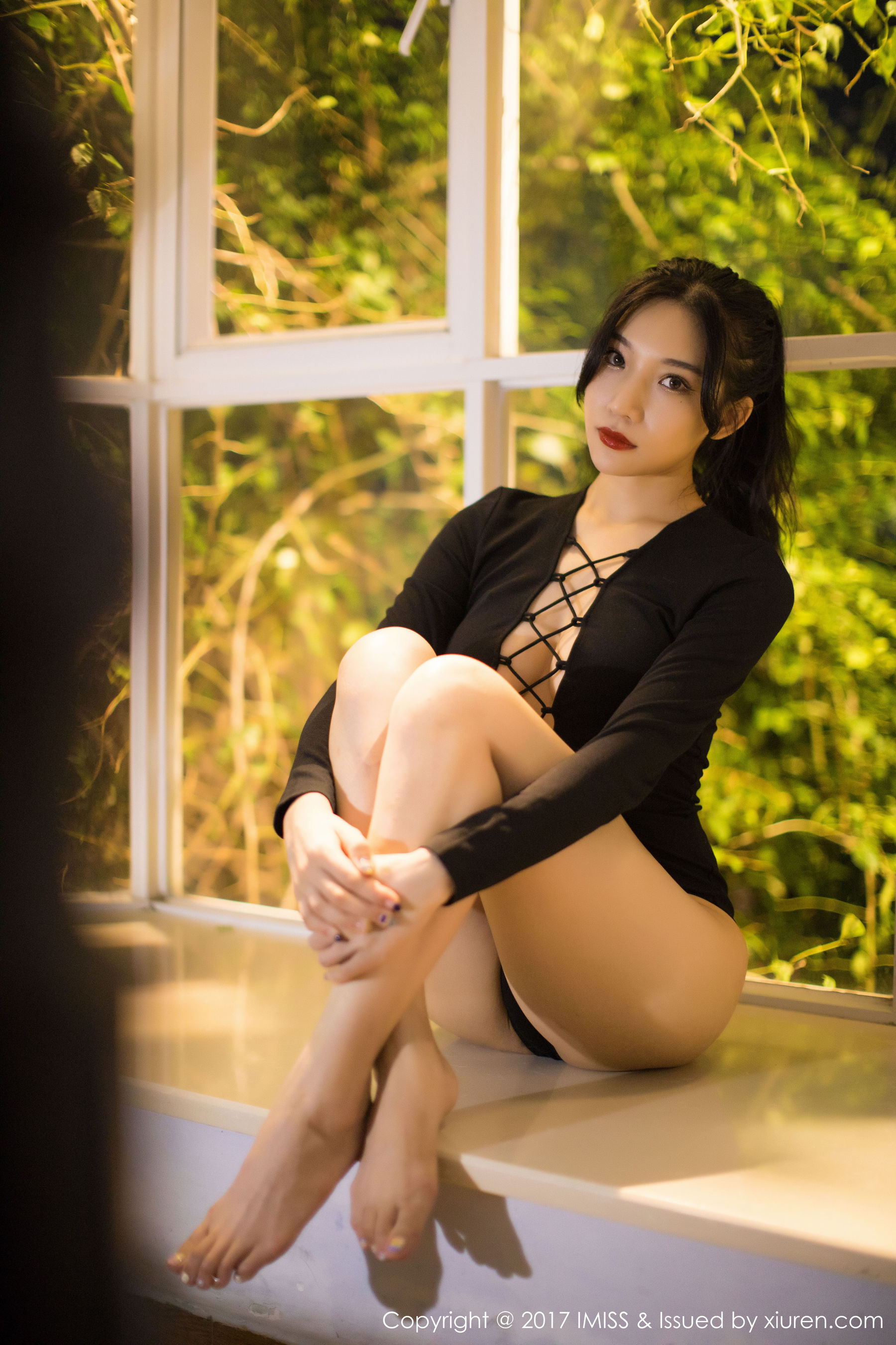 小狐狸Sica《黑色私房性感美腿》  VOL.194-图28